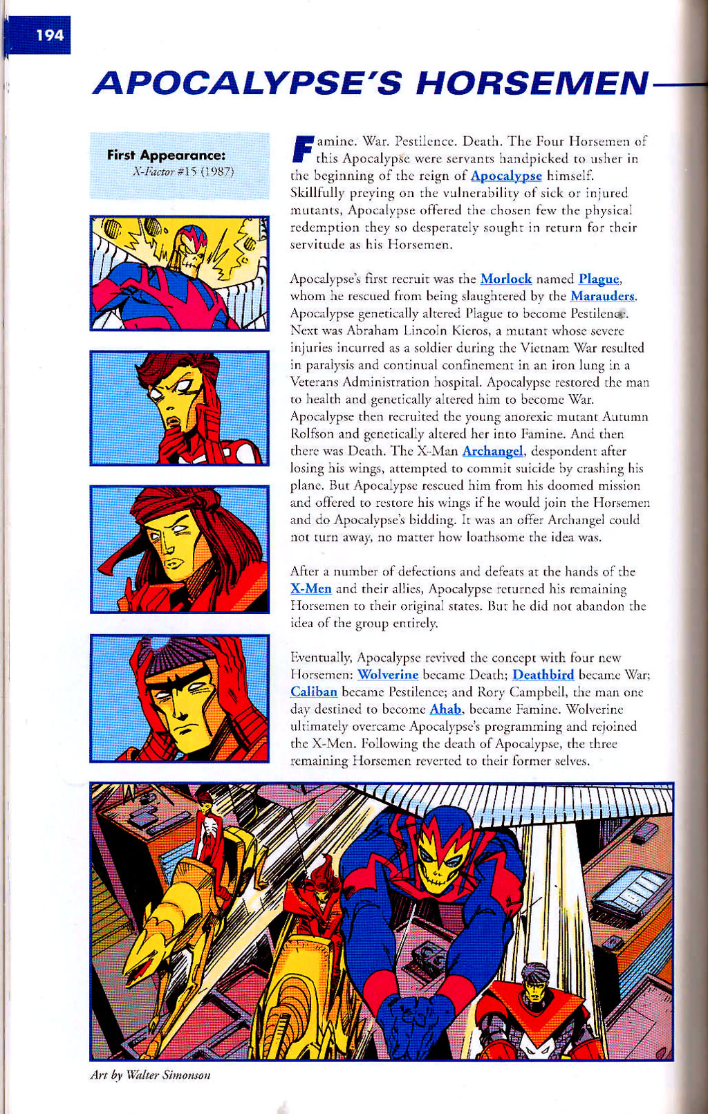 Read online Marvel Encyclopedia comic -  Issue # TPB 2 - 196