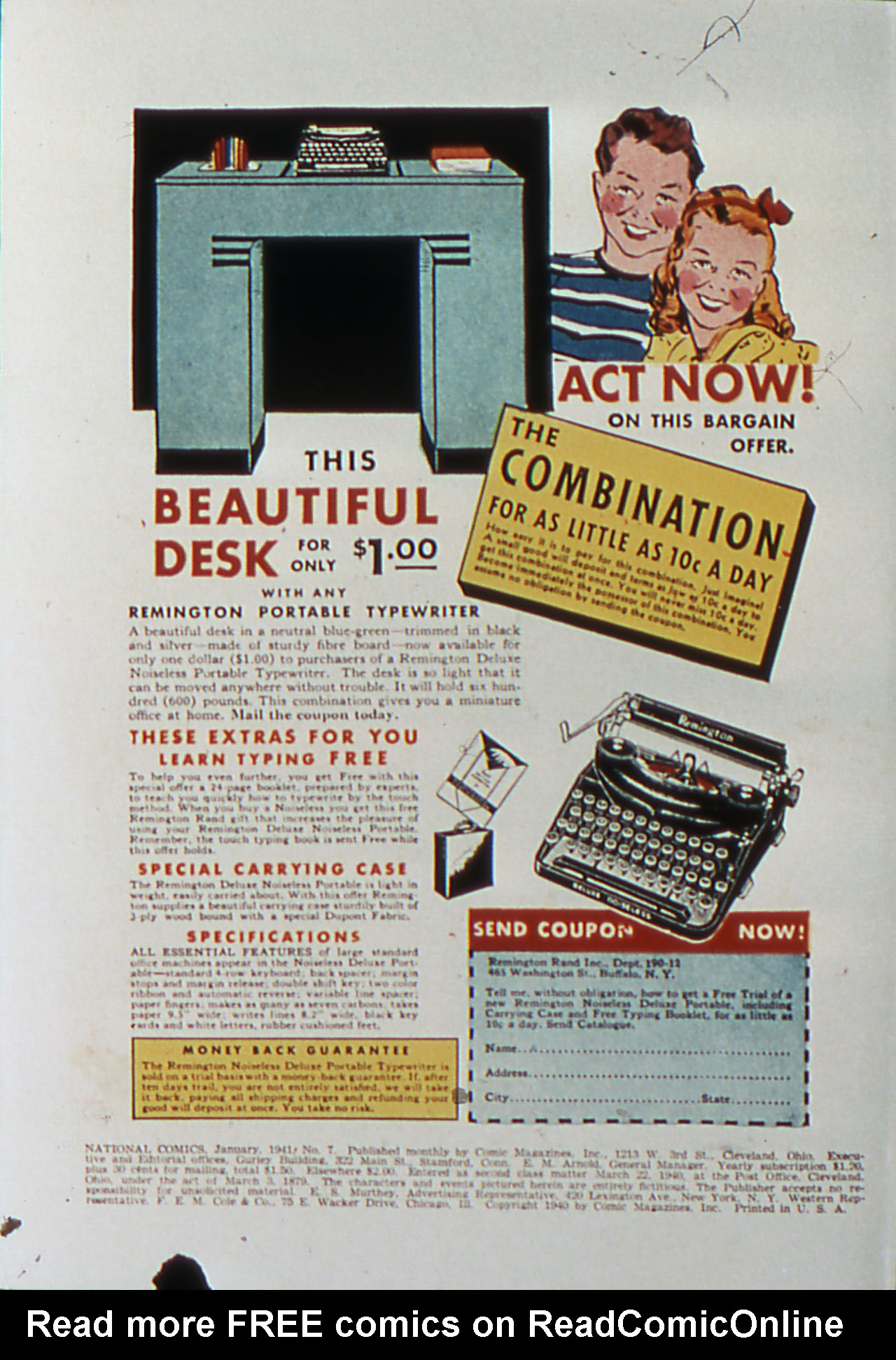 Read online National Comics comic -  Issue #7 - 2