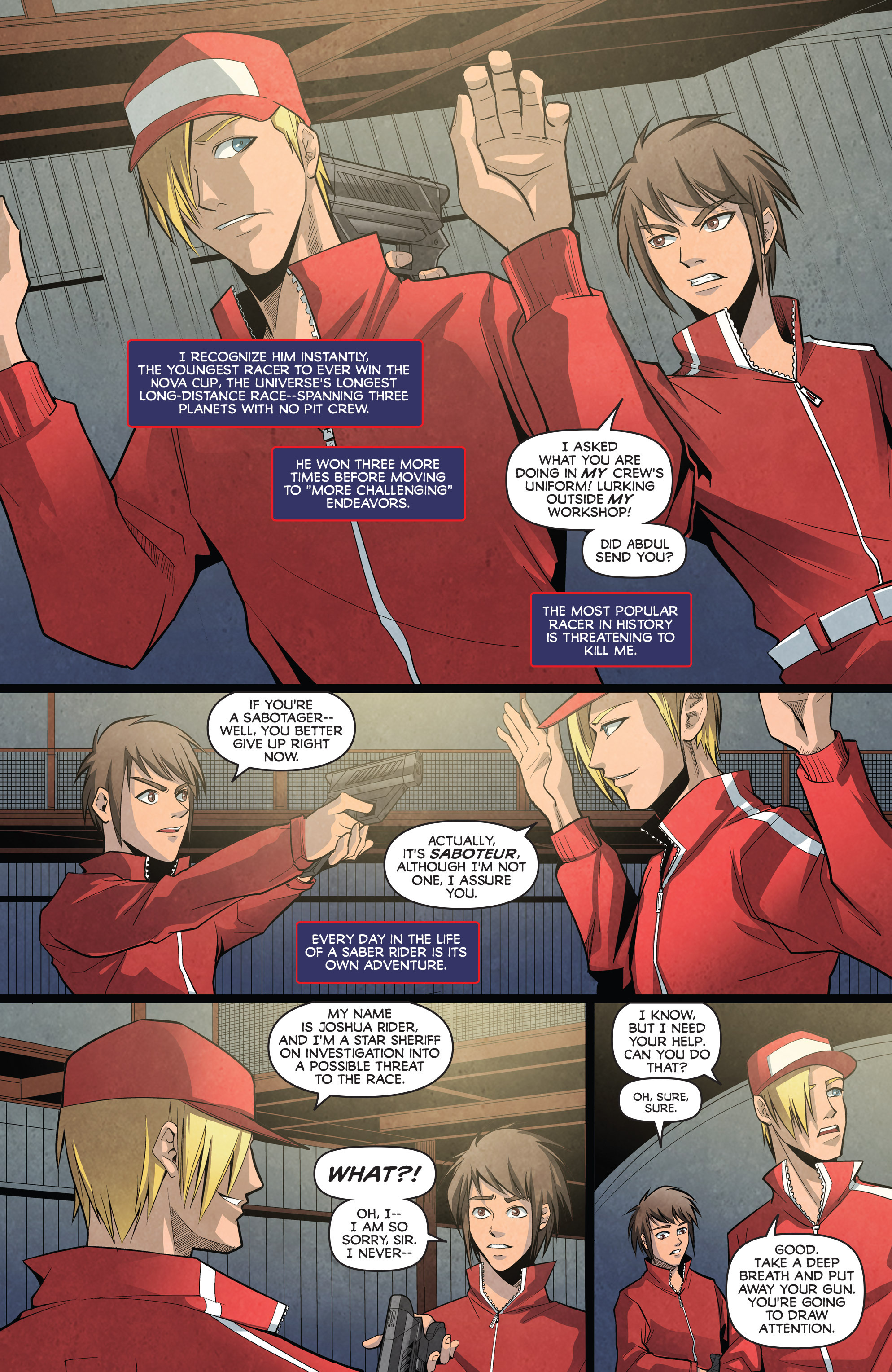 Read online Saber Rider and the Star Sheriffs comic -  Issue #2 - 15