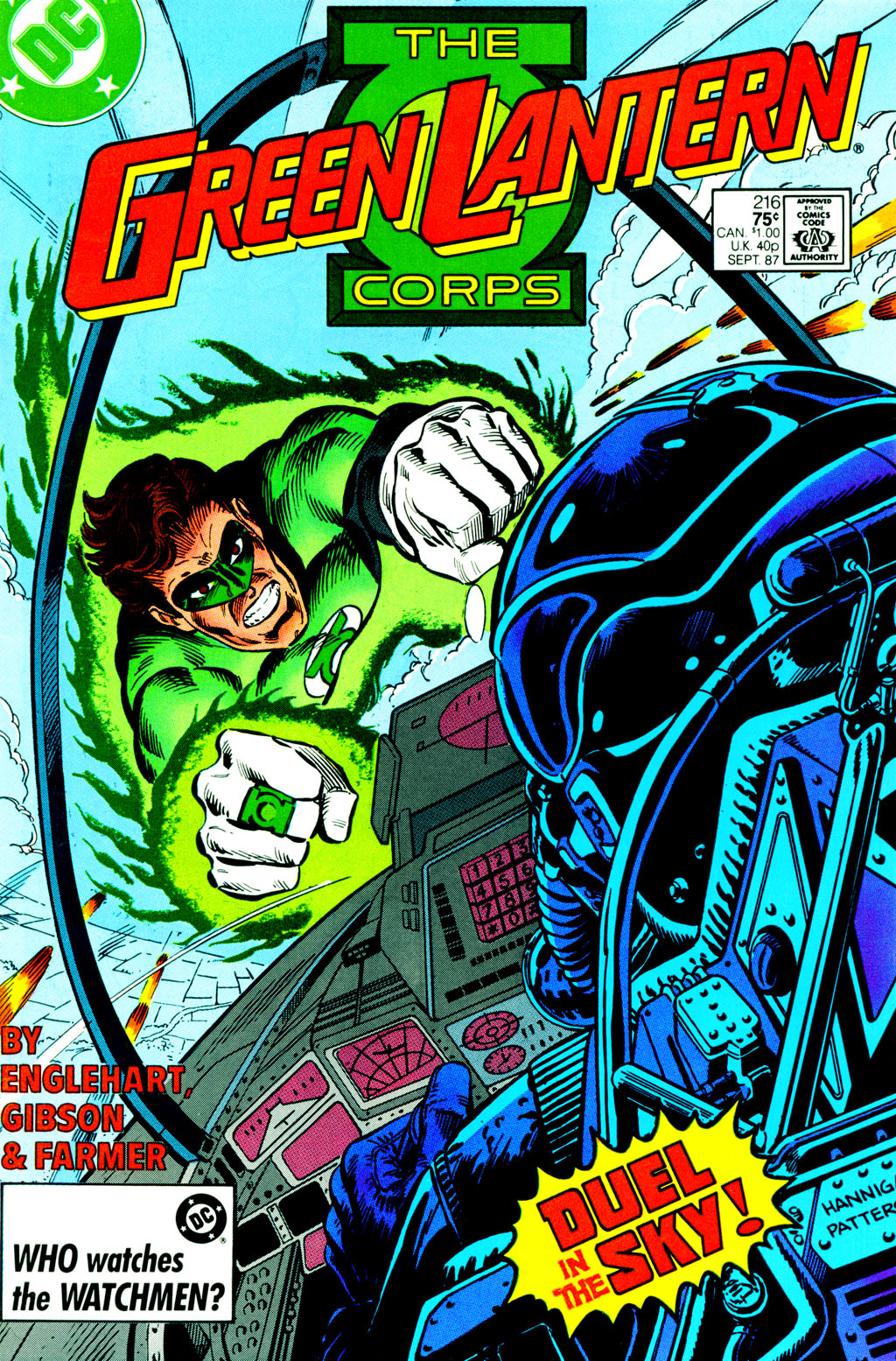 Read online The Green Lantern Corps comic -  Issue #216 - 1