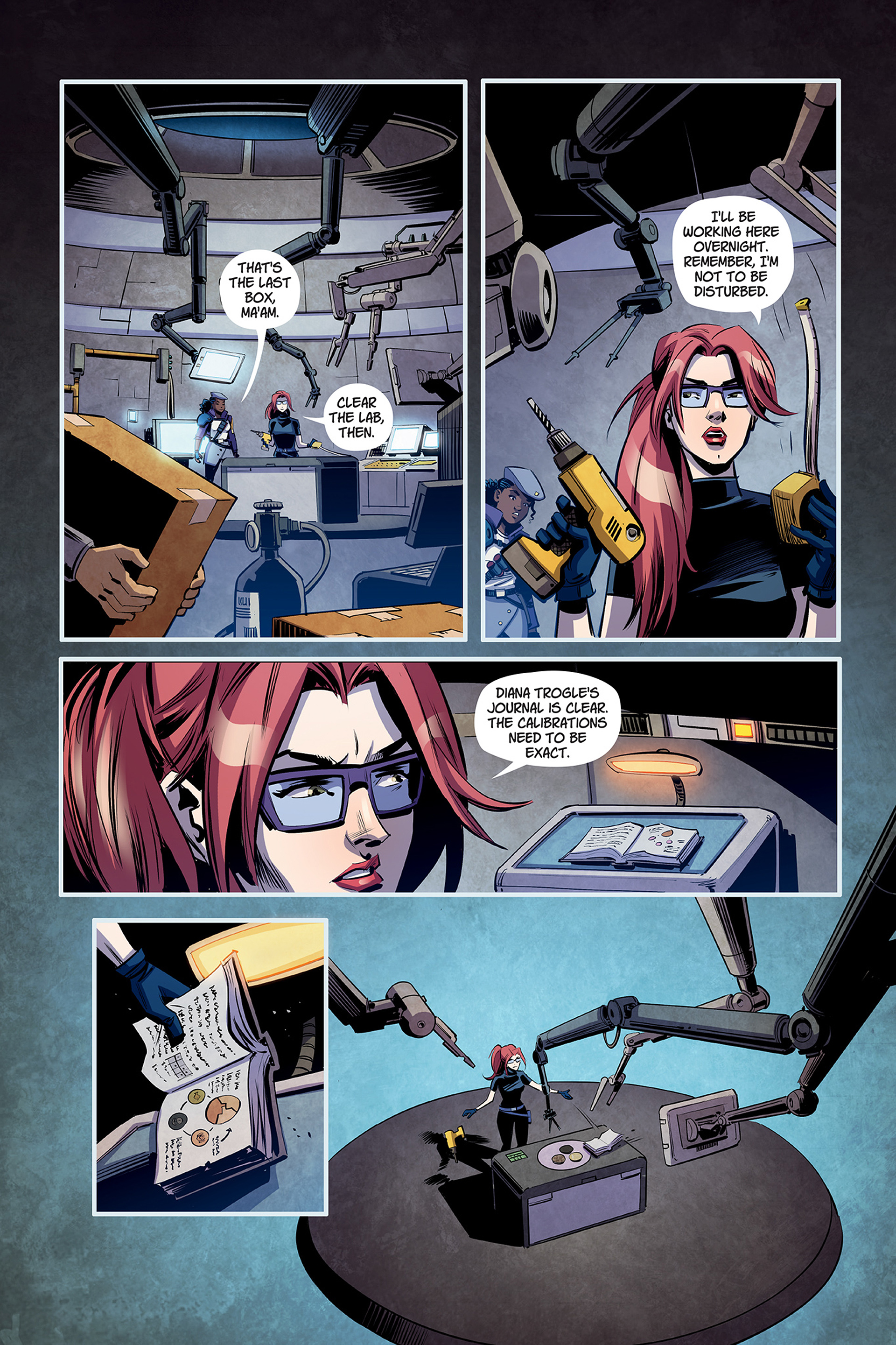 Read online Trackers Presents: Captain Nick & The Explorer Society - Compass of Mems comic -  Issue # TPB (Part 2) - 19