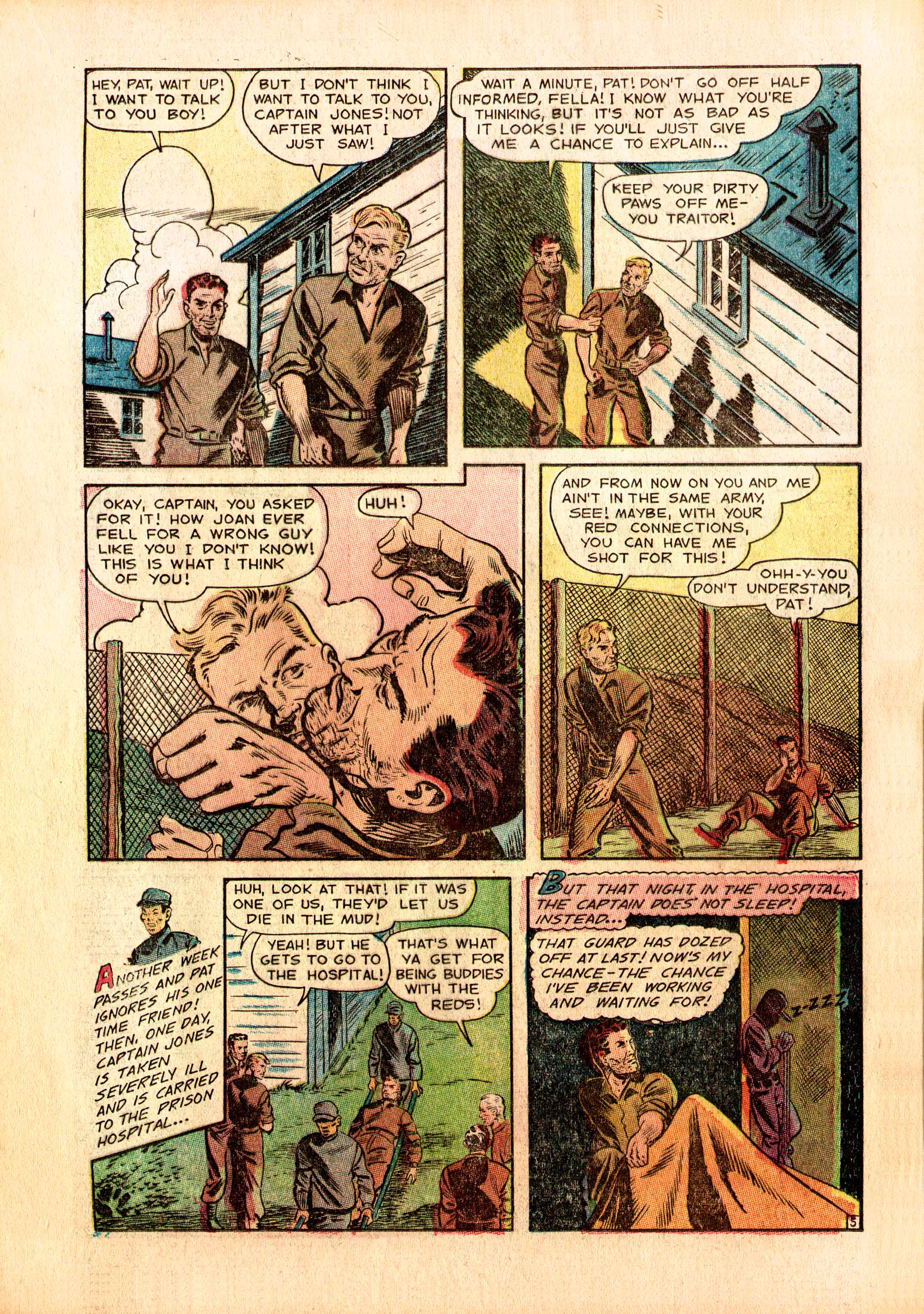 Read online Men in Action (1957) comic -  Issue #3 - 17