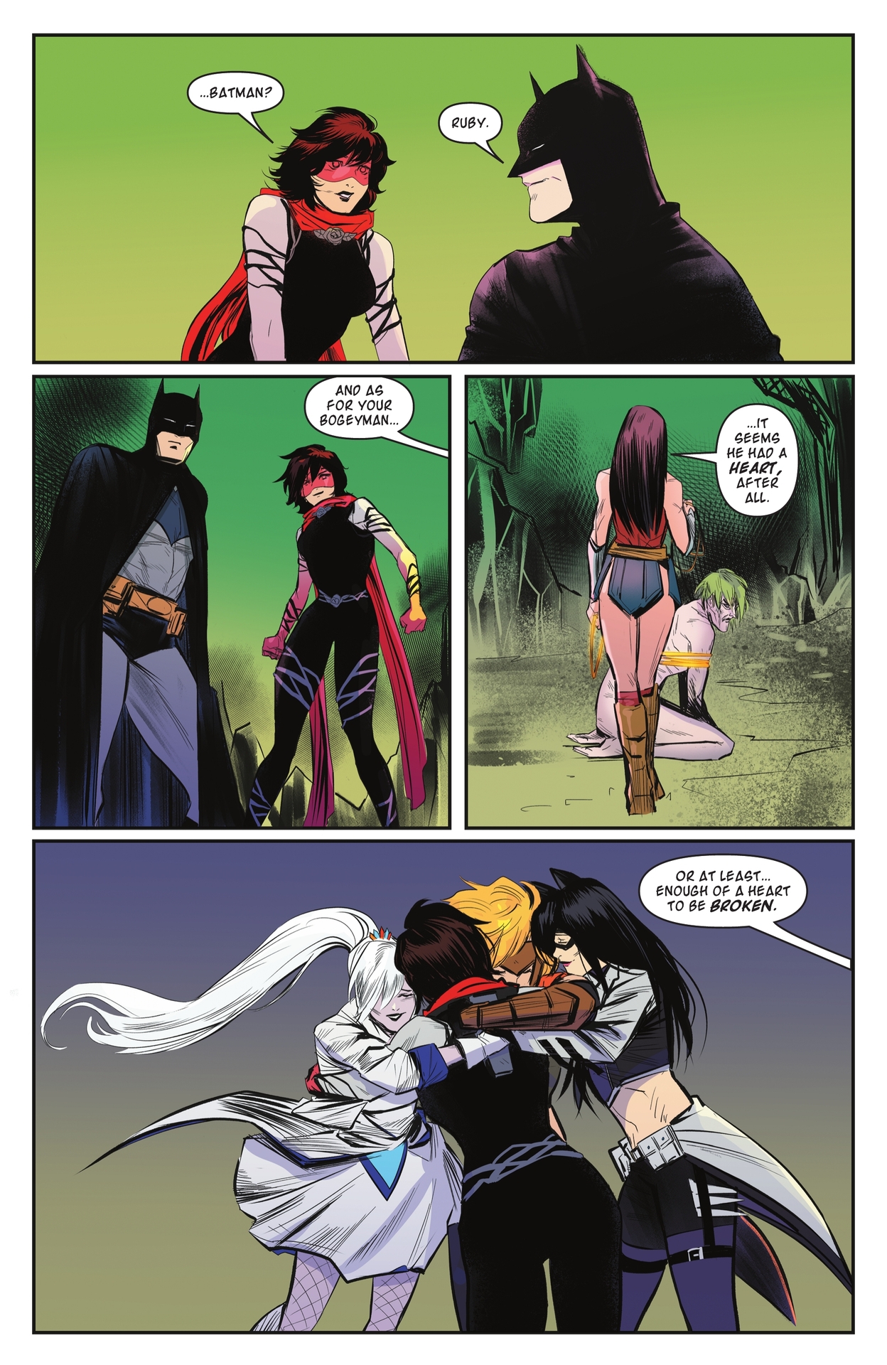 Read online DC/RWBY comic -  Issue #7 - 14