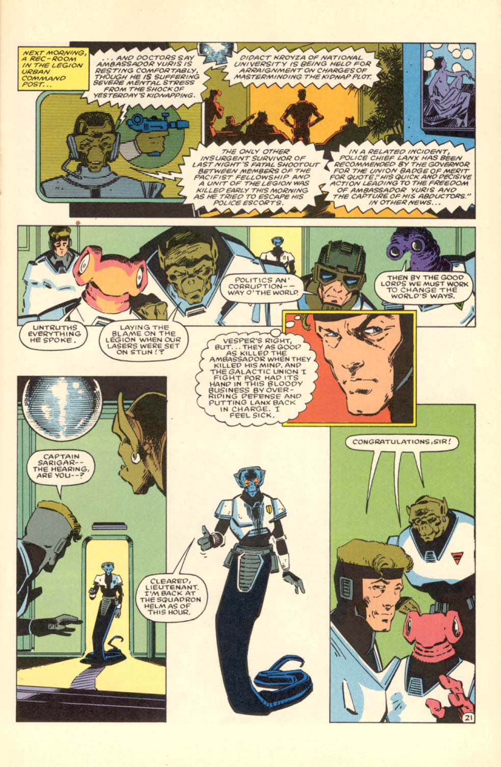 Read online Alien Legion comic -  Issue #3 - 23