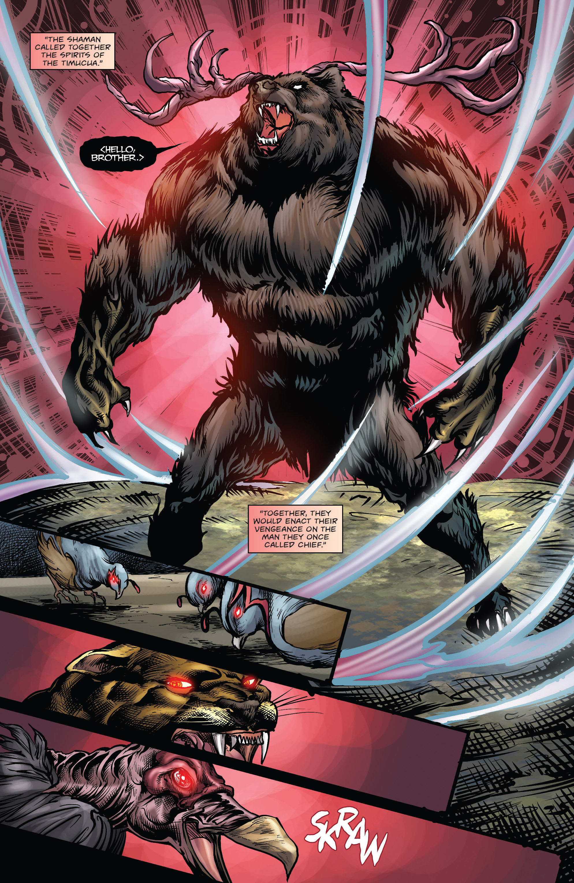 Read online Grimm Fairy Tales presents Dark Shaman comic -  Issue #4 - 9
