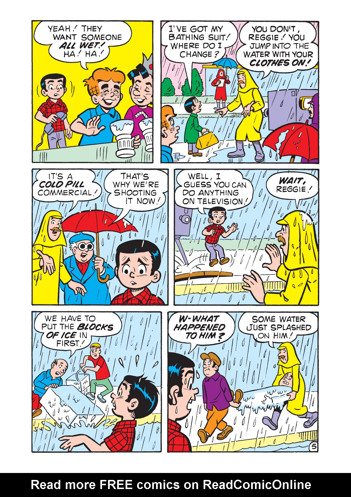 Read online Archie's Funhouse Double Digest comic -  Issue #9 - 132