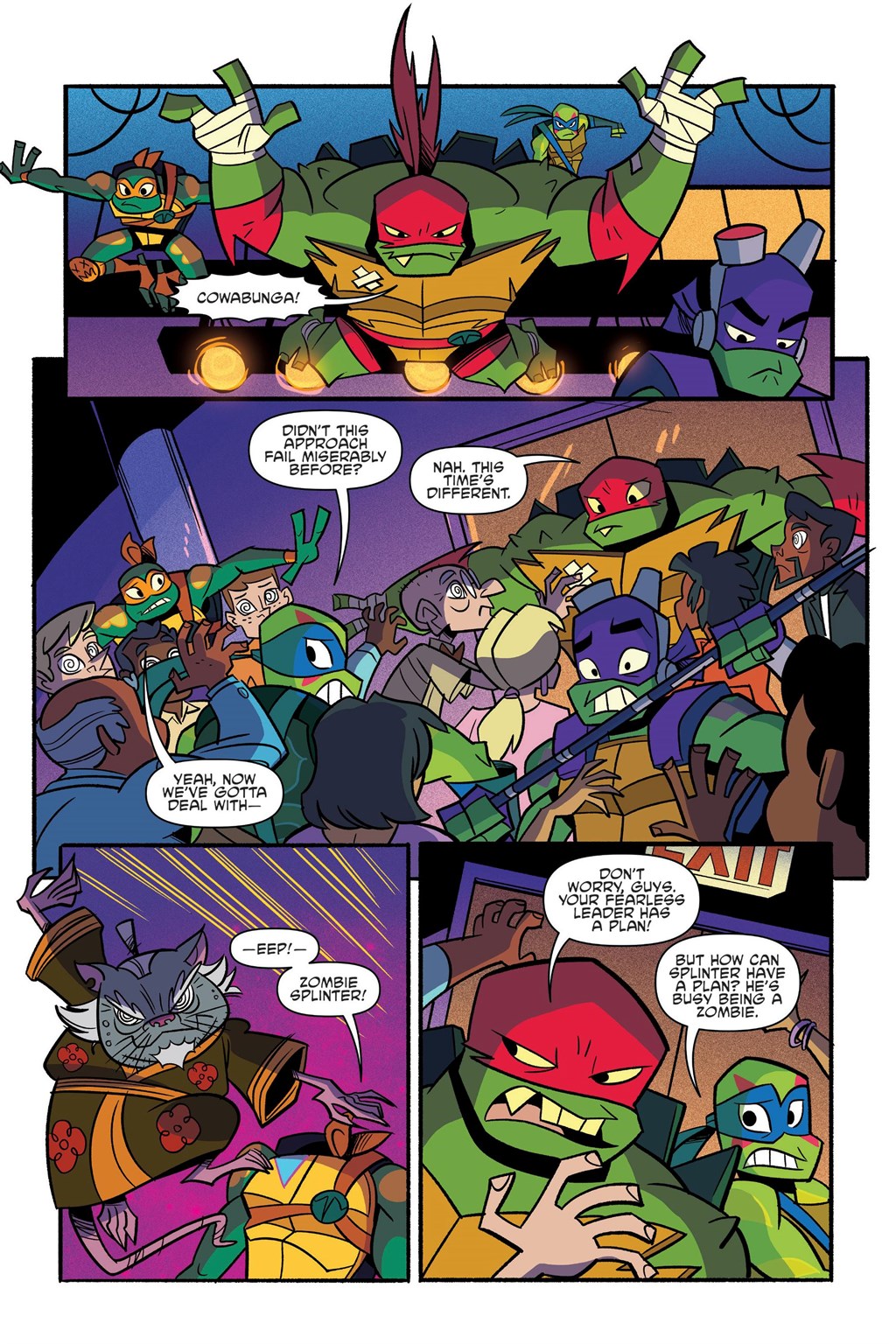 Read online Rise of the Teenage Mutant Ninja Turtles: The Complete Adventures comic -  Issue # TPB (Part 1) - 77