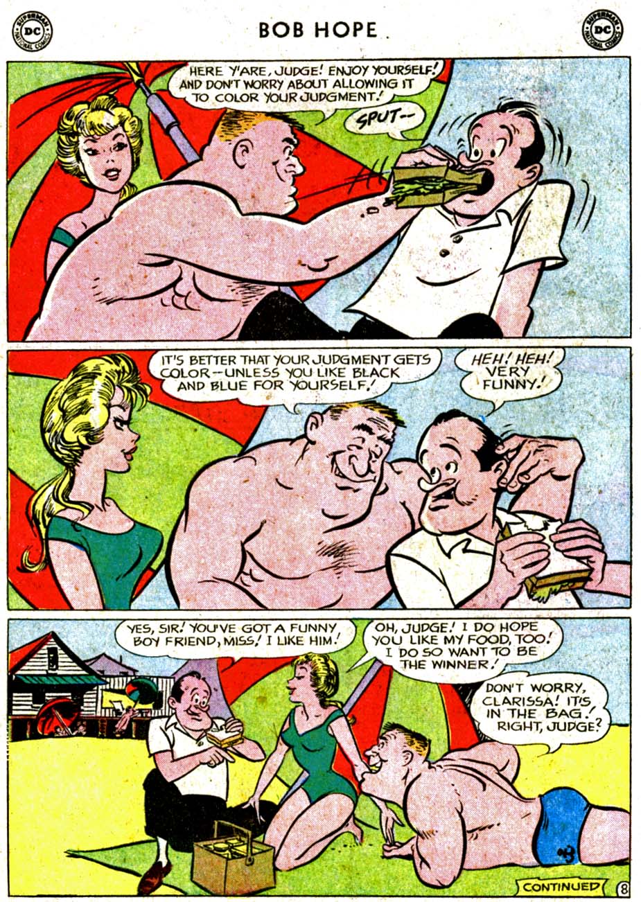 Read online The Adventures of Bob Hope comic -  Issue #75 - 10