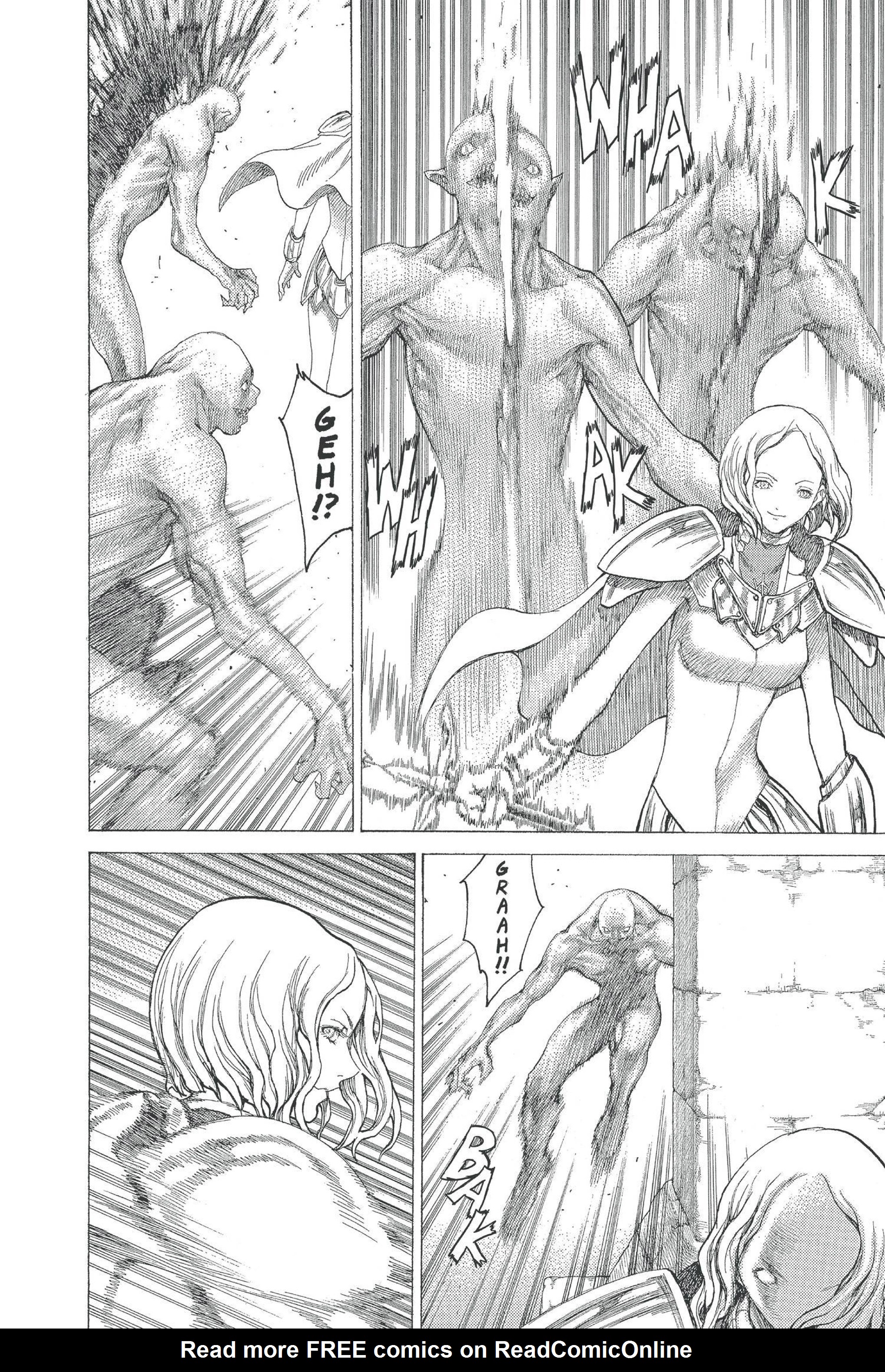 Read online Claymore comic -  Issue #4 - 69