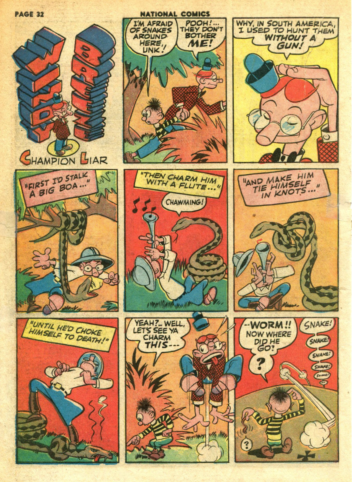 Read online National Comics comic -  Issue #33 - 34