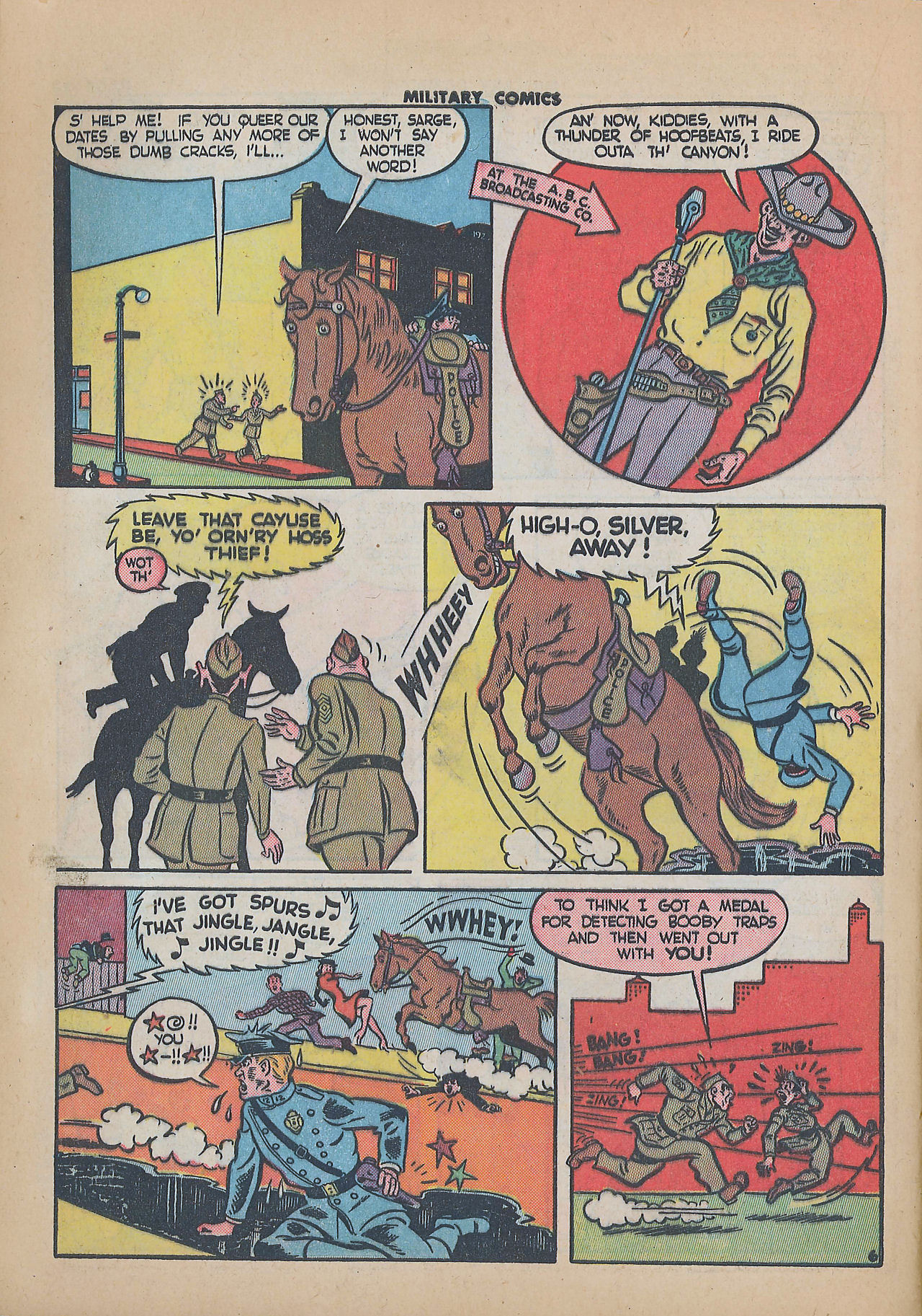 Read online Military Comics comic -  Issue #25 - 36