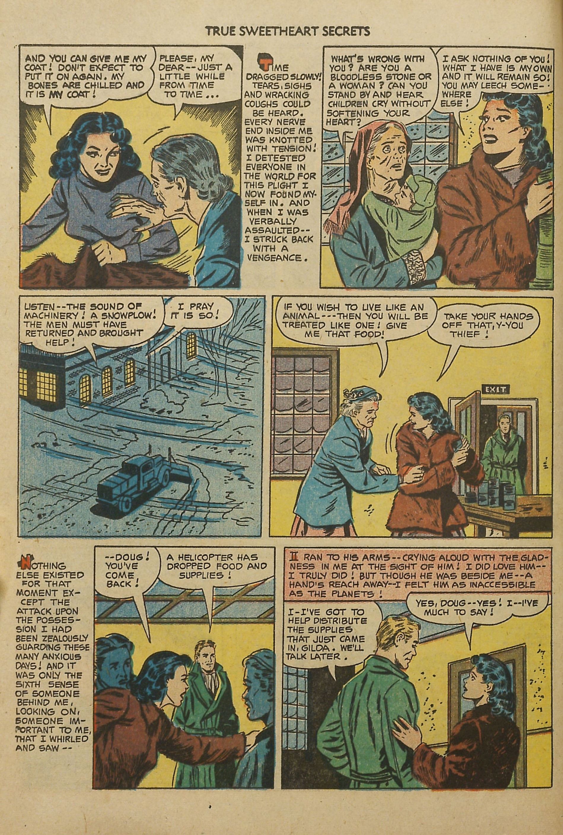 Read online True Sweetheart Secrets comic -  Issue #10 - 12
