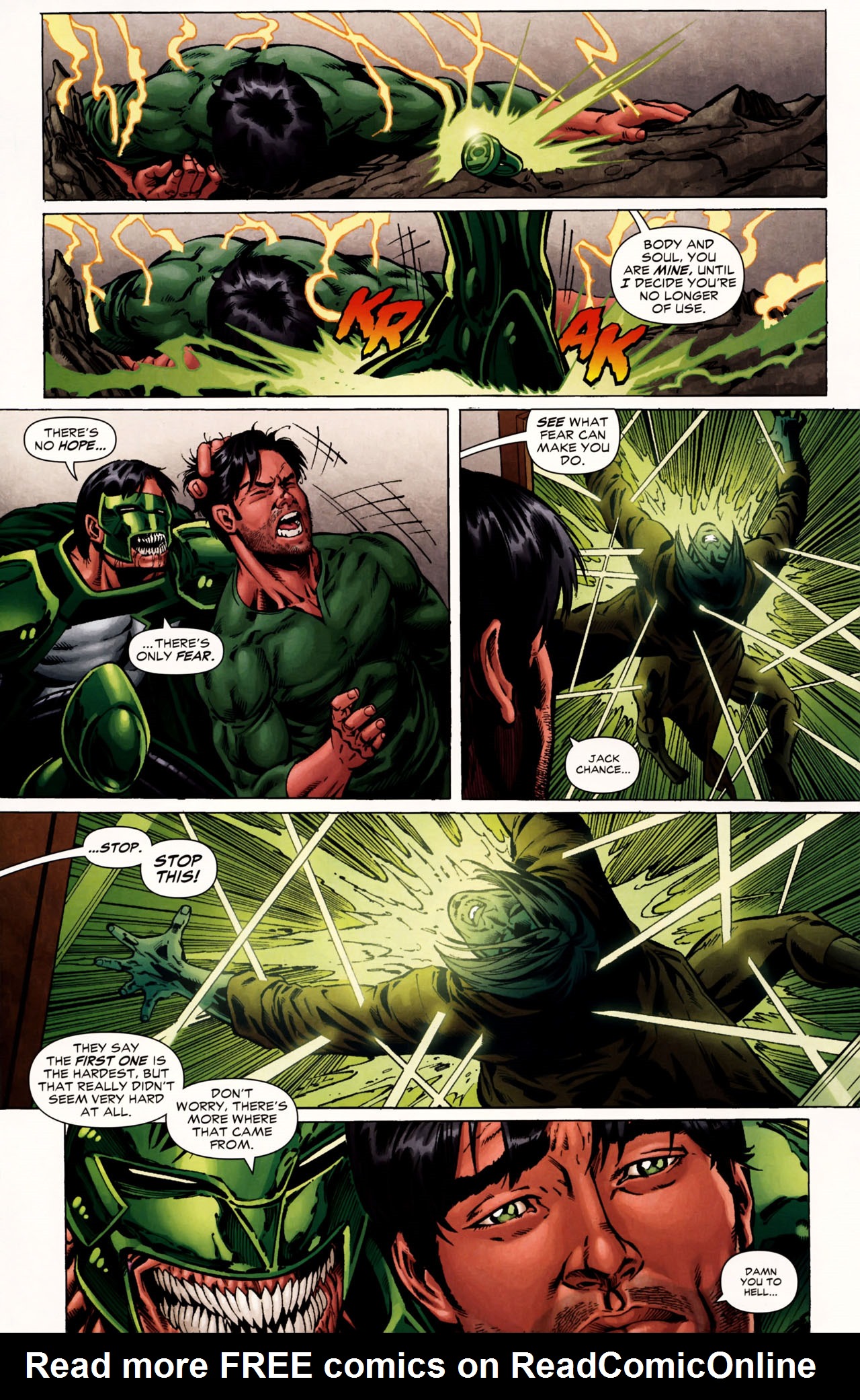 Read online Tales of the Sinestro Corps: Parallax comic -  Issue # Full - 17