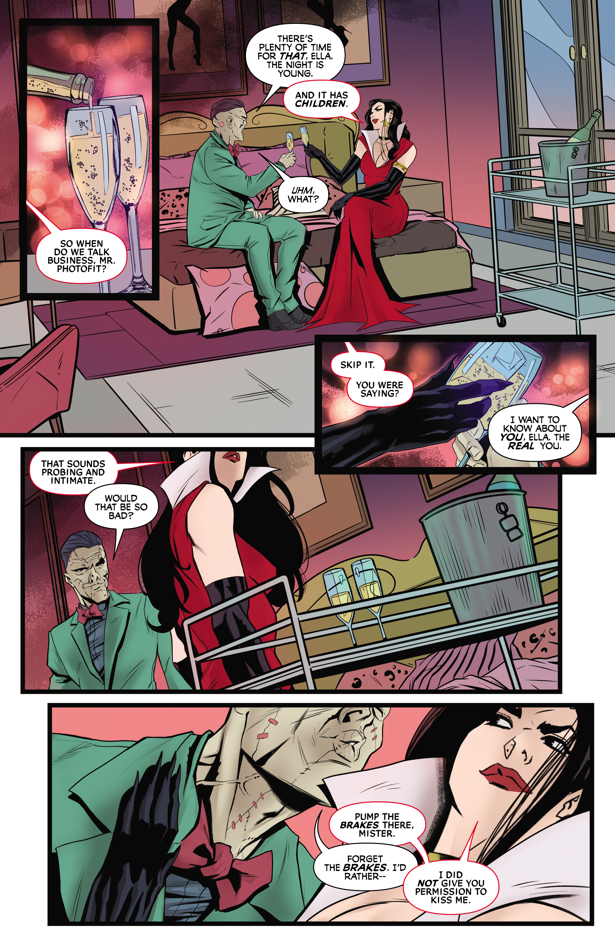 Read online Vampirella Versus The Superpowers comic -  Issue #3 - 25