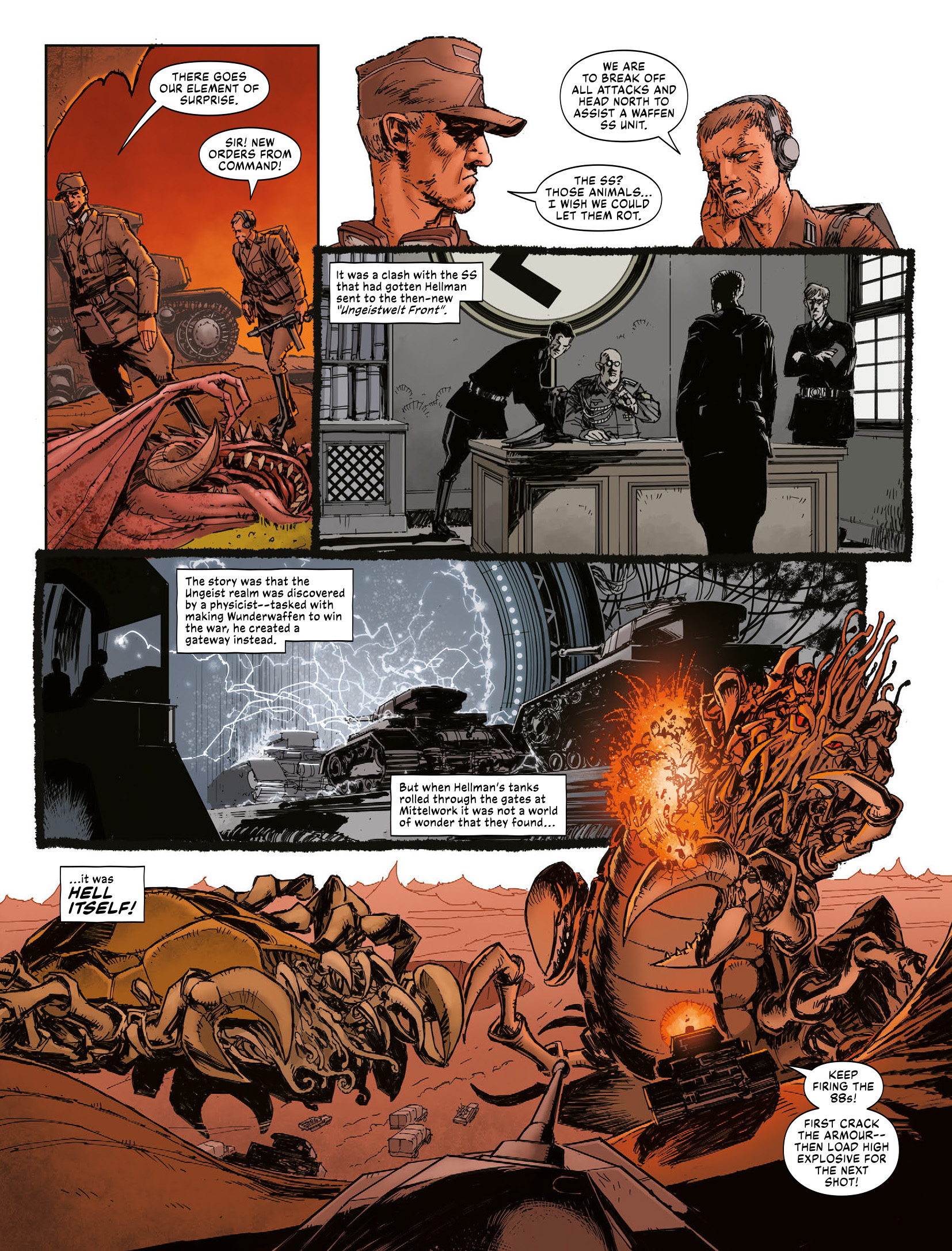 Read online 2000 AD comic -  Issue #2350 - 36