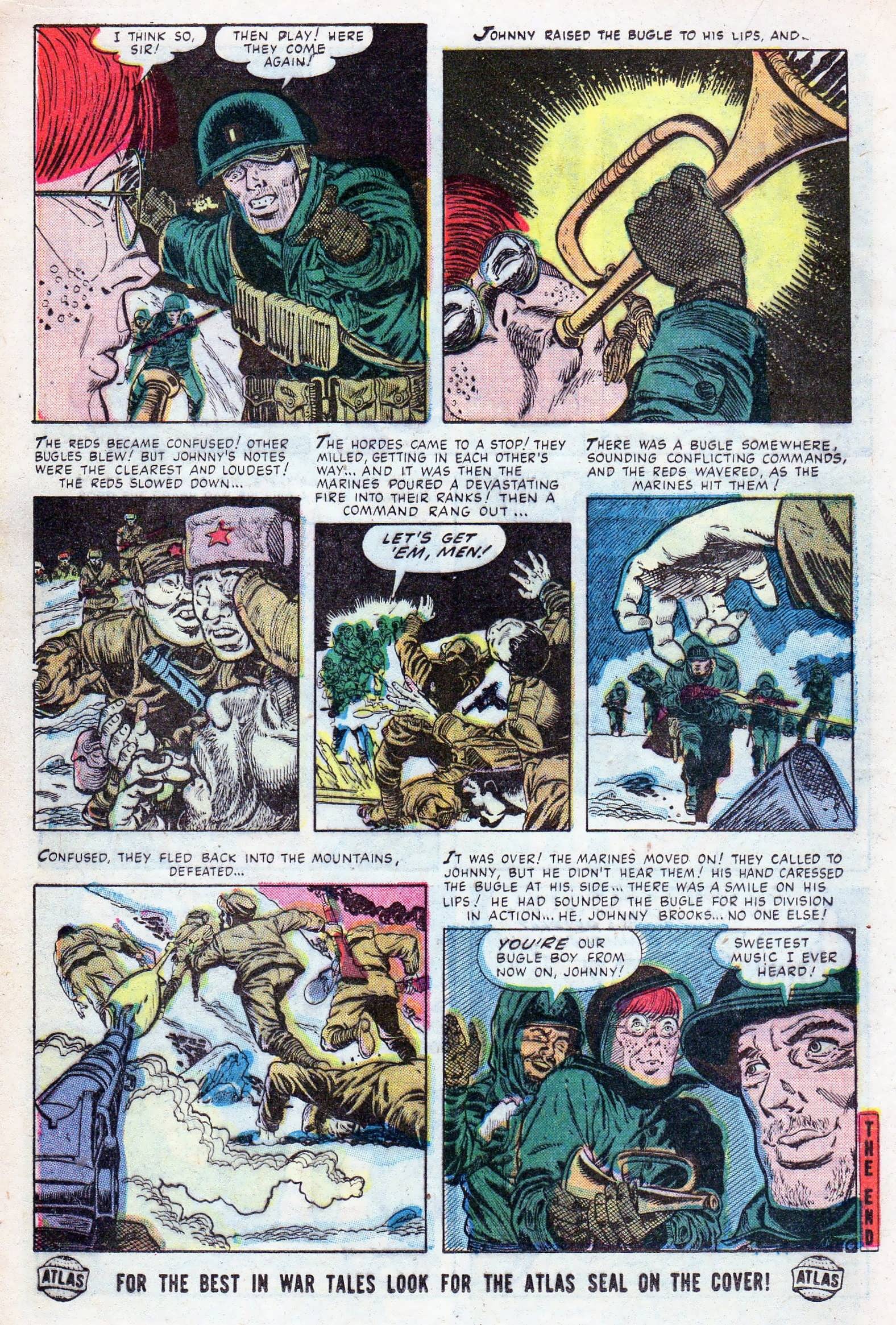 Read online Marines in Action comic -  Issue #3 - 16