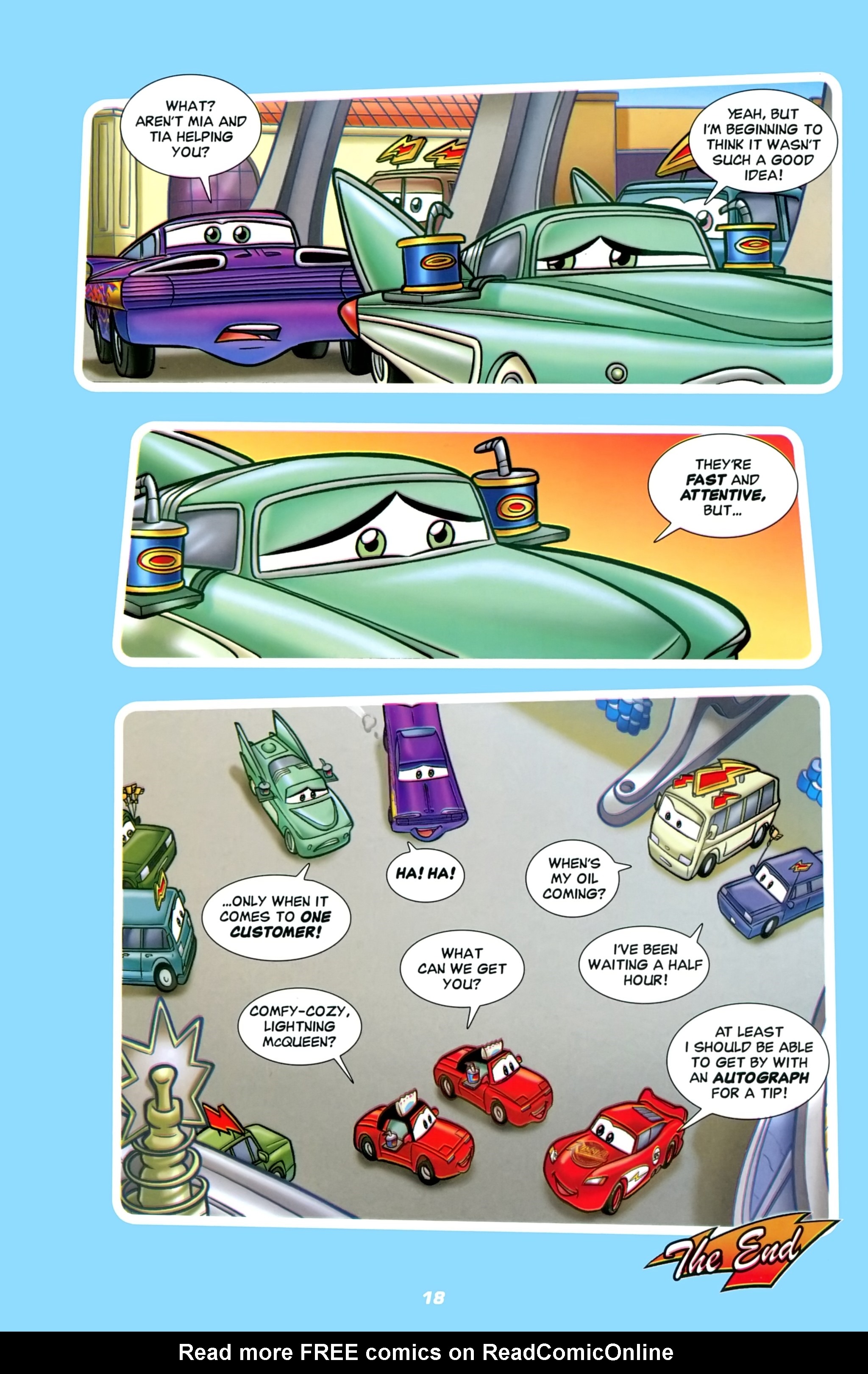 Read online Disney Pixar Cars comic -  Issue # Full - 18