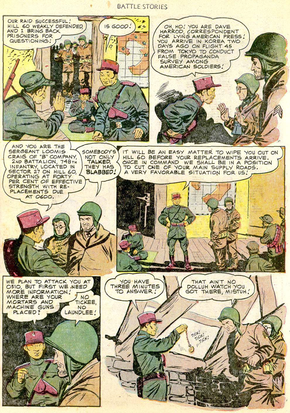 Read online Battle Stories comic -  Issue #1 - 6