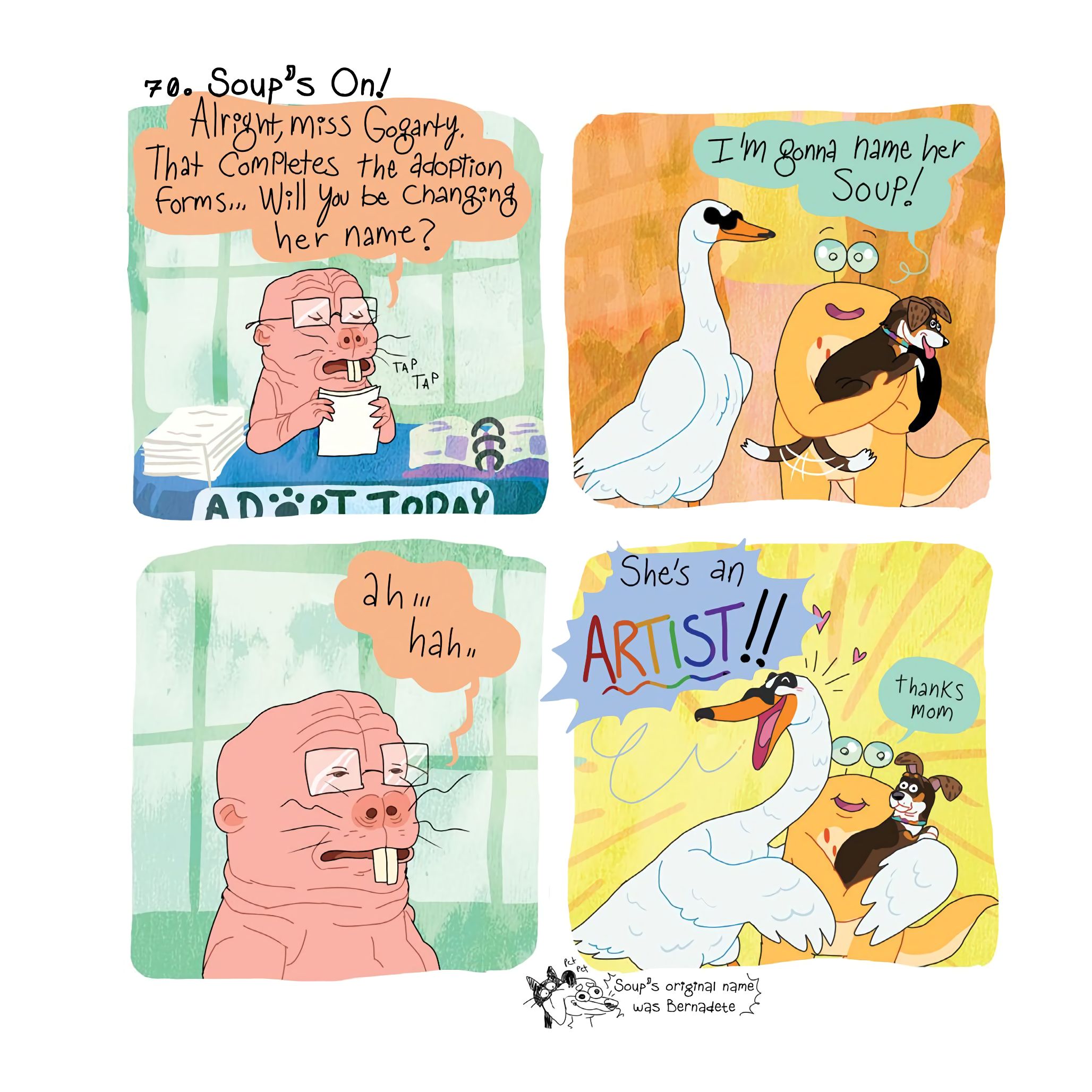 Read online Little Tunny's Snail Diaries comic -  Issue # TPB (Part 1) - 77