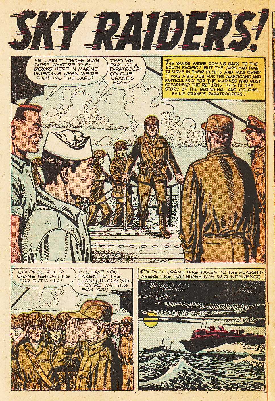 Read online Marines in Action comic -  Issue #7 - 10
