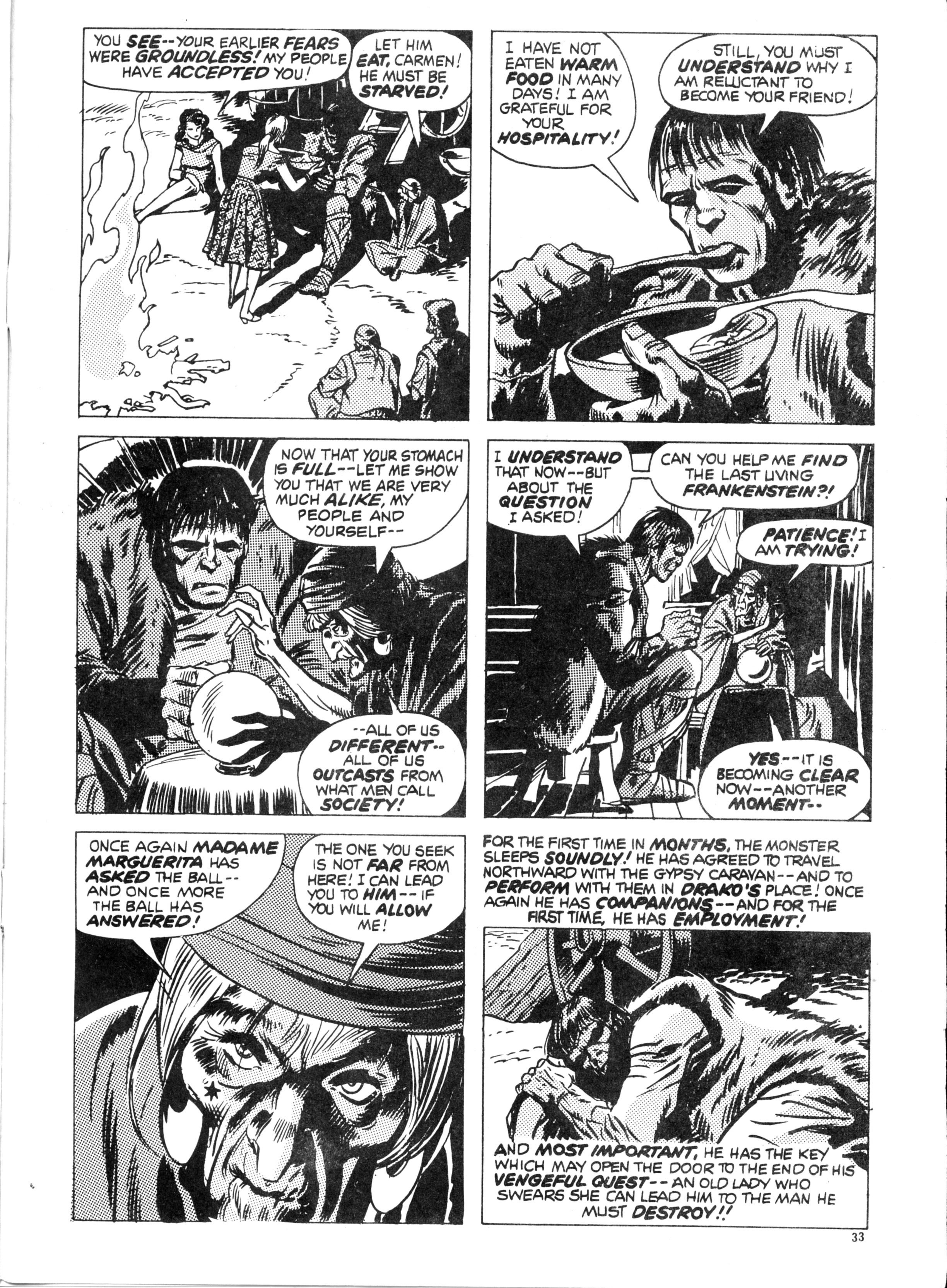 Read online Dracula Lives (1974) comic -  Issue #14 - 33