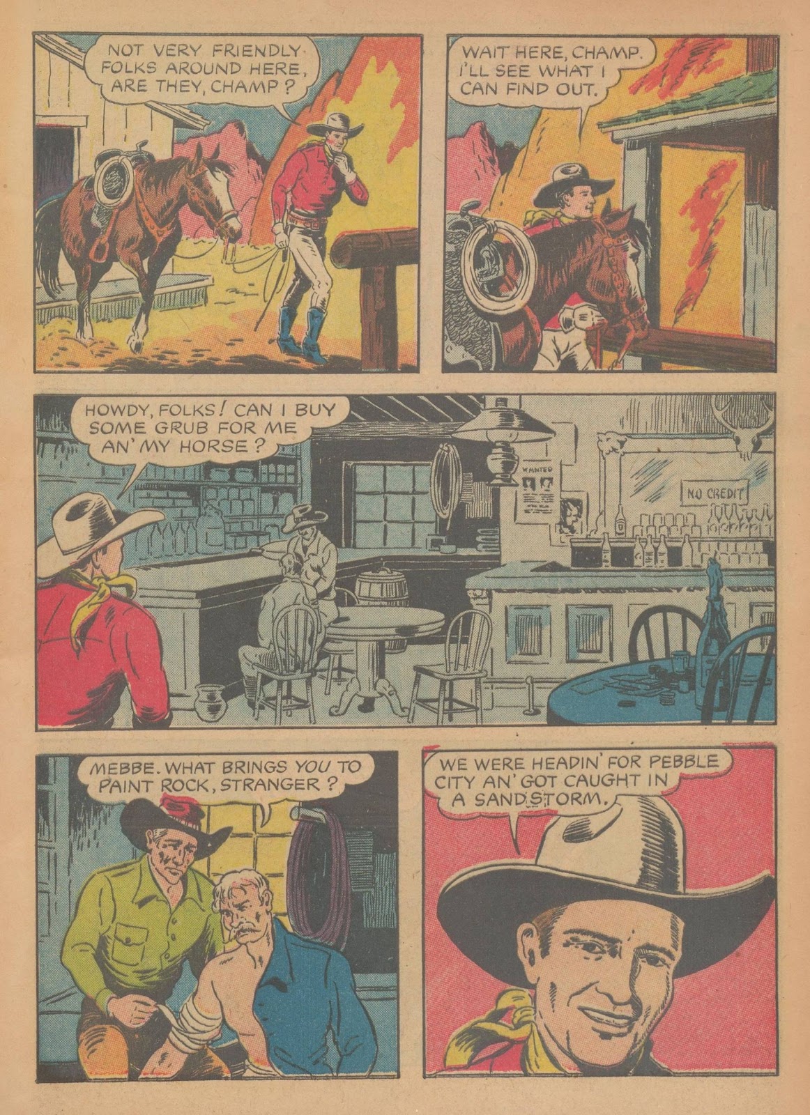 Gene Autry Comics issue 5 - Page 7