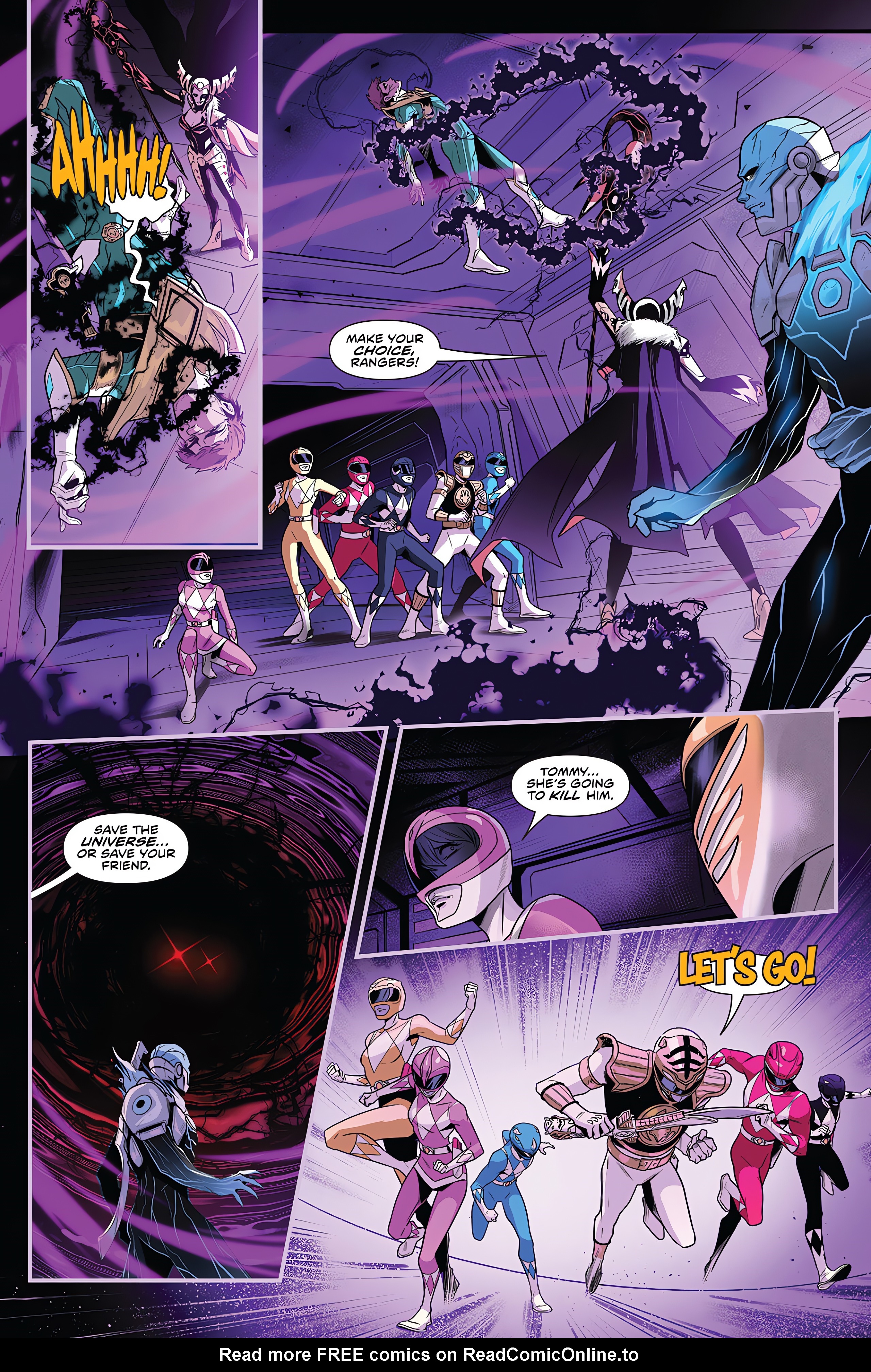 Read online Mighty Morphin Power Rangers comic -  Issue #111 - 20