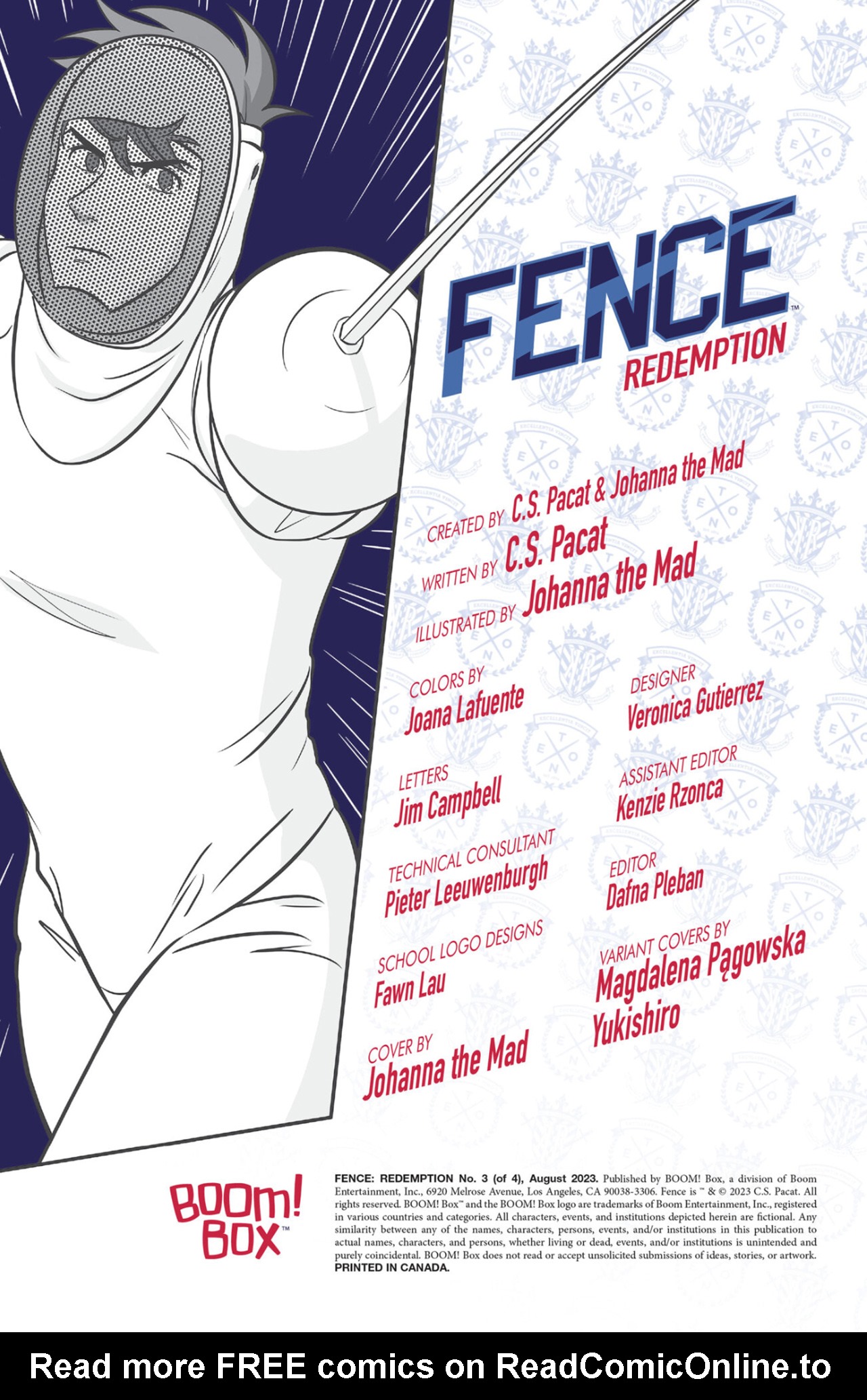 Read online Fence: Redemption comic -  Issue #3 - 2
