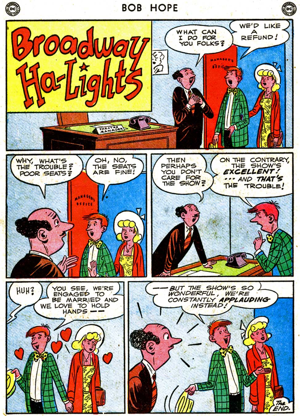 Read online The Adventures of Bob Hope comic -  Issue #4 - 48