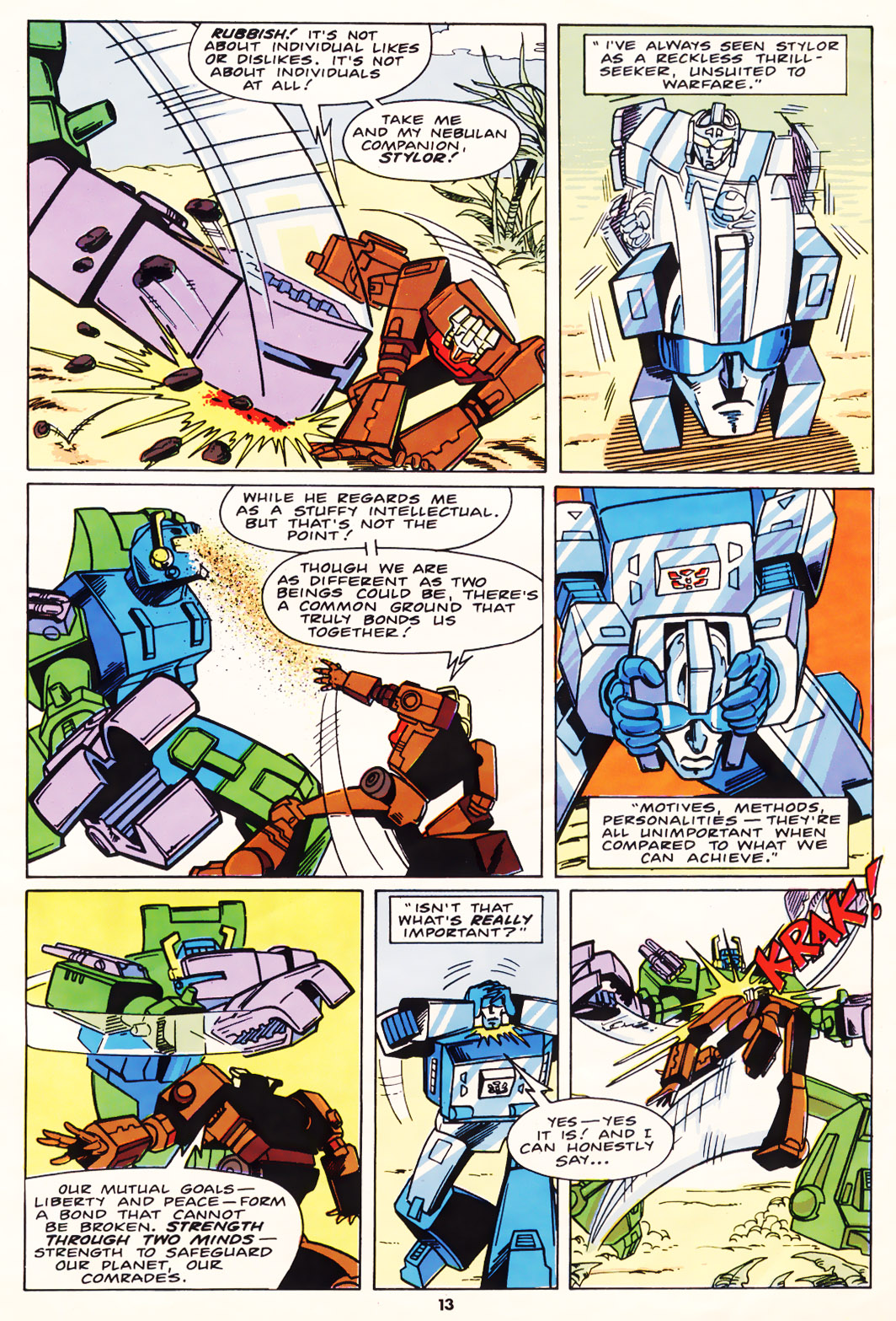 Read online The Transformers (UK) comic -  Issue #131 - 12