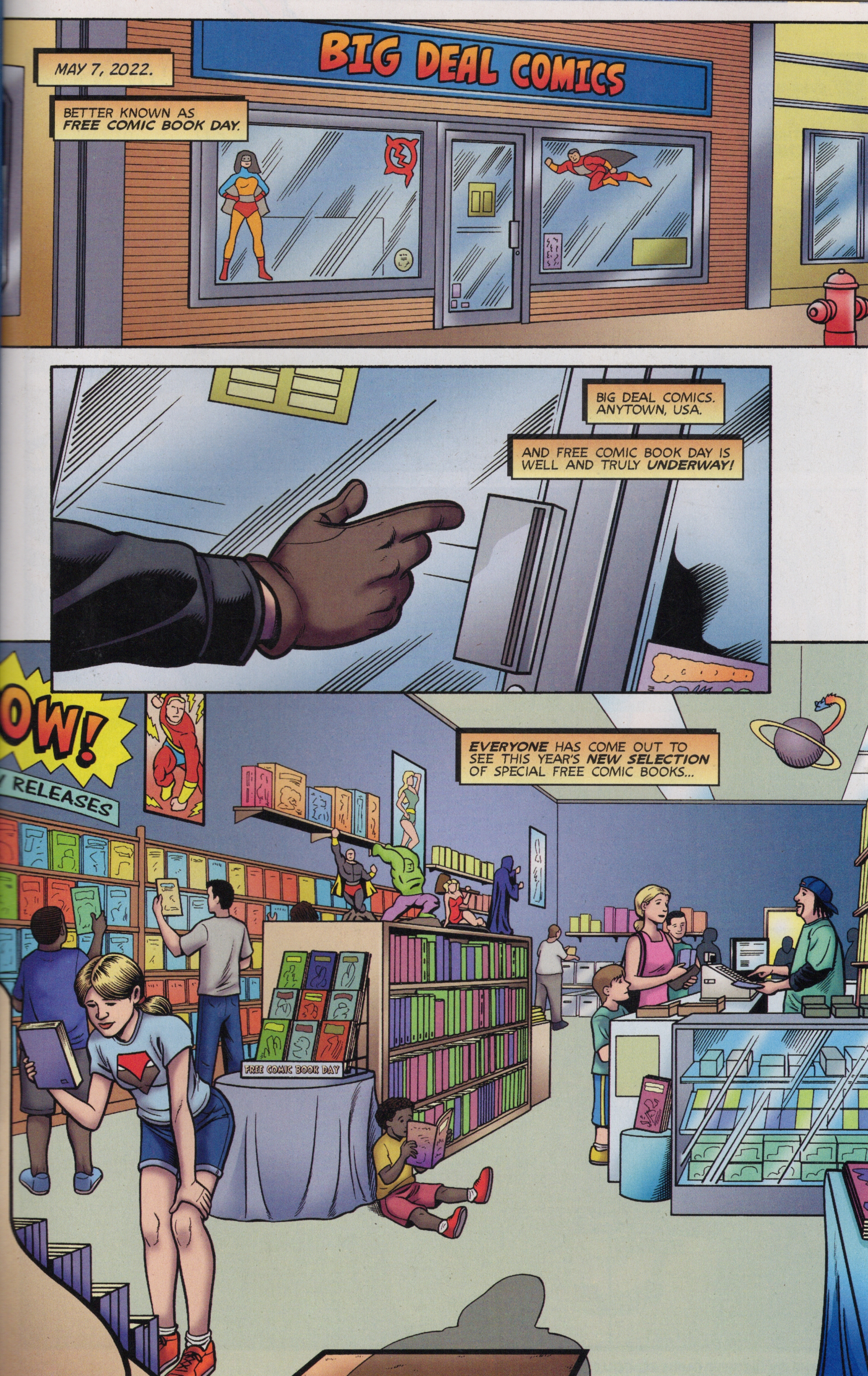 Read online Free Comic Book Day 2022 comic -  Issue # Gemstone Publishing The Overstreet Guide To Collecting Comics - 39