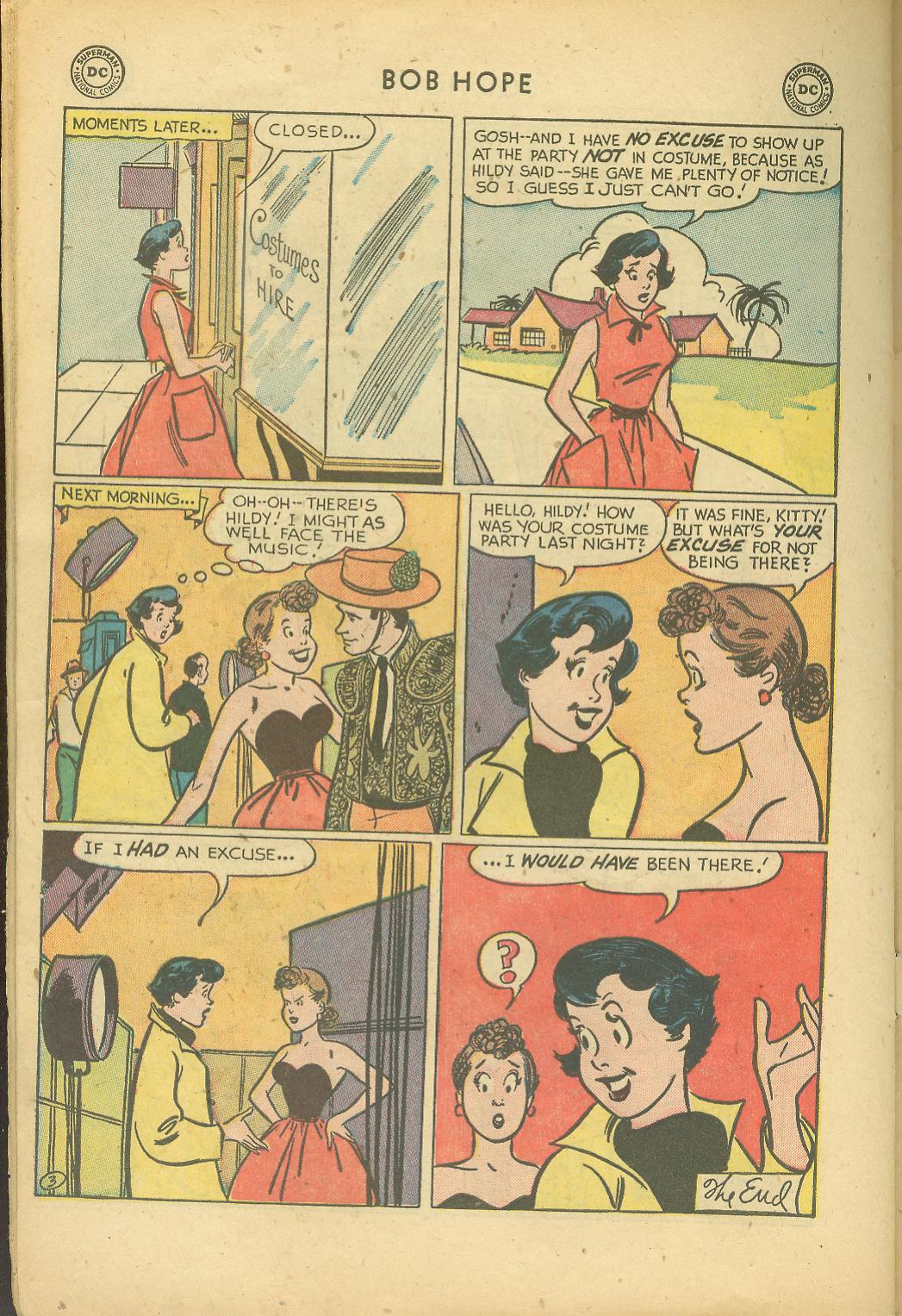 Read online The Adventures of Bob Hope comic -  Issue #21 - 40