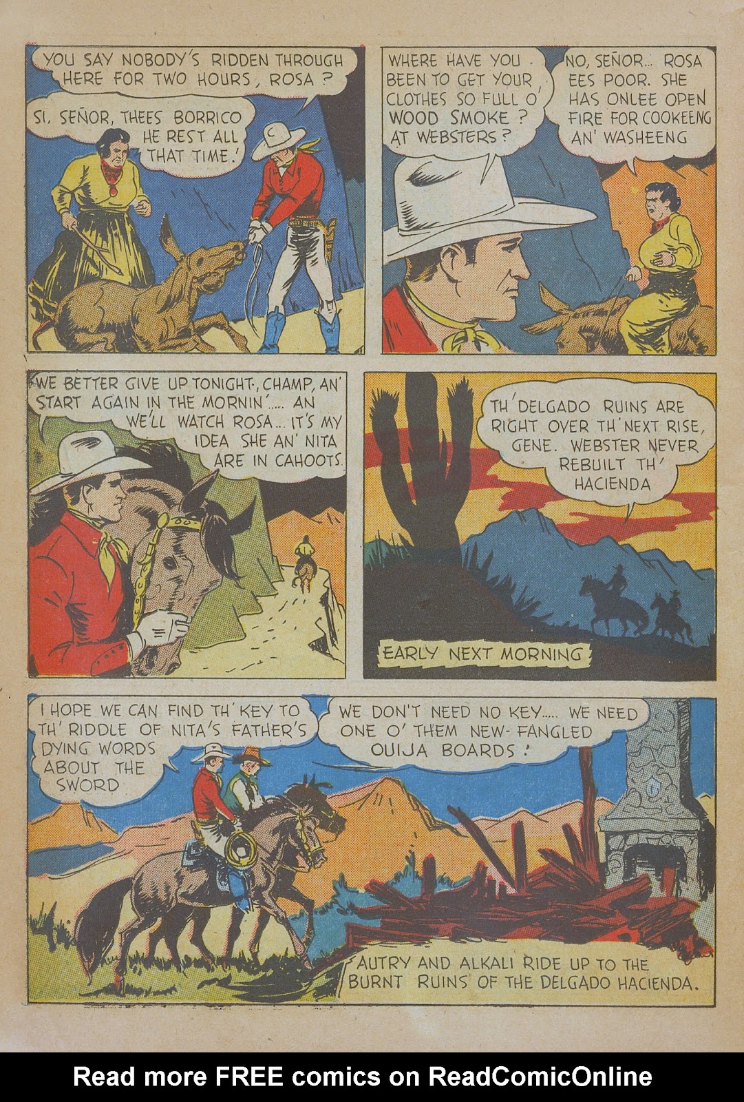 Gene Autry Comics issue 10 - Page 50