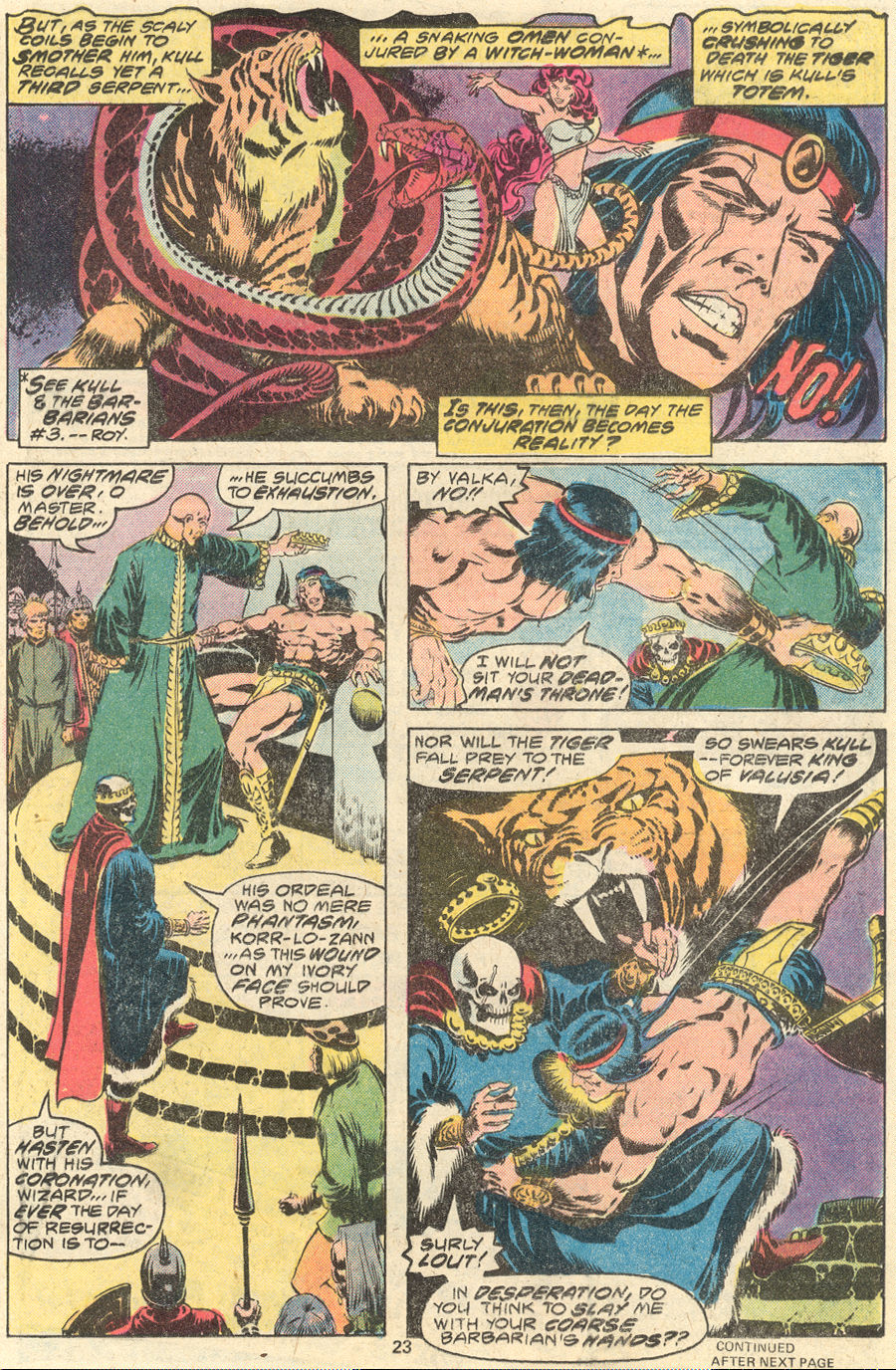 Read online Kull The Destroyer comic -  Issue #29 - 13