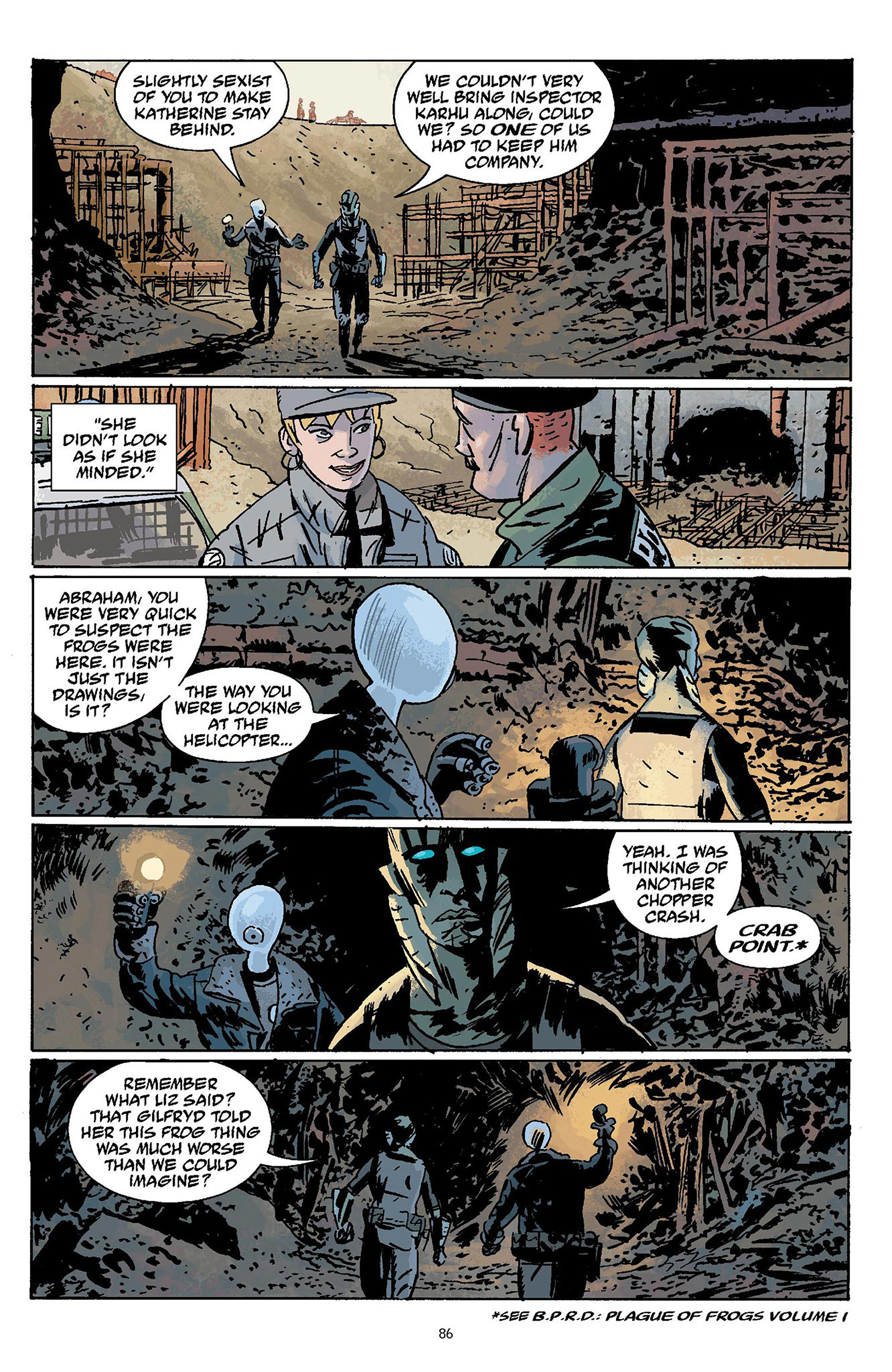Read online B.P.R.D. Omnibus comic -  Issue # TPB 4 (Part 1) - 84