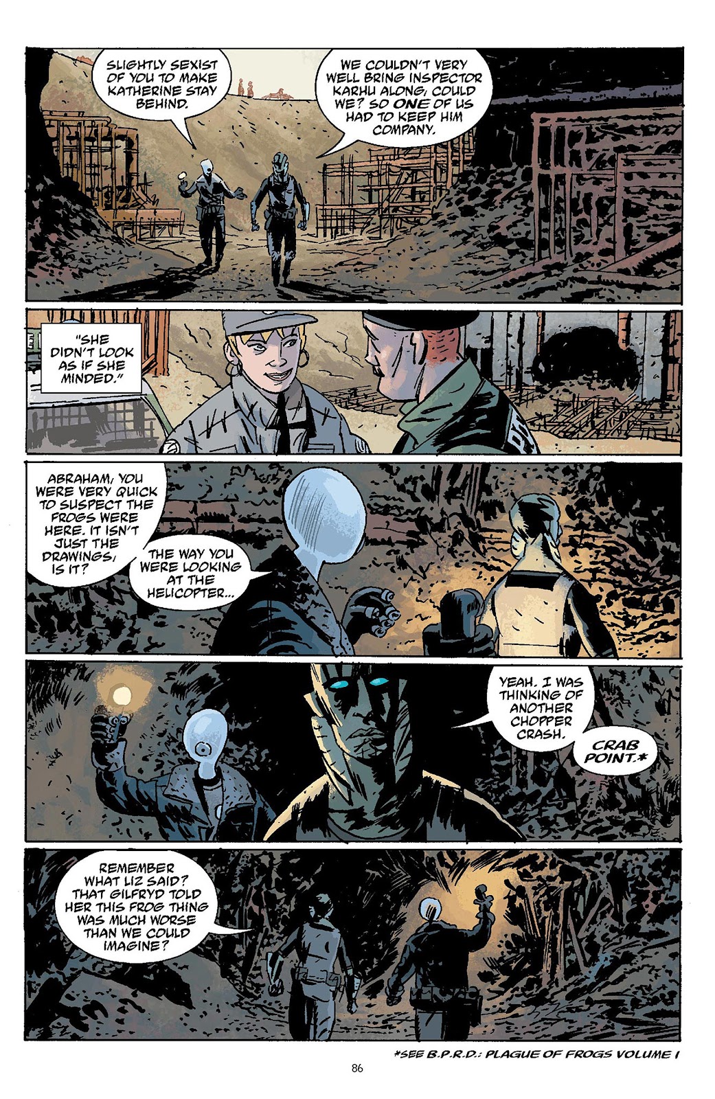 B.P.R.D. Omnibus issue TPB 4 (Part 1) - Page 84