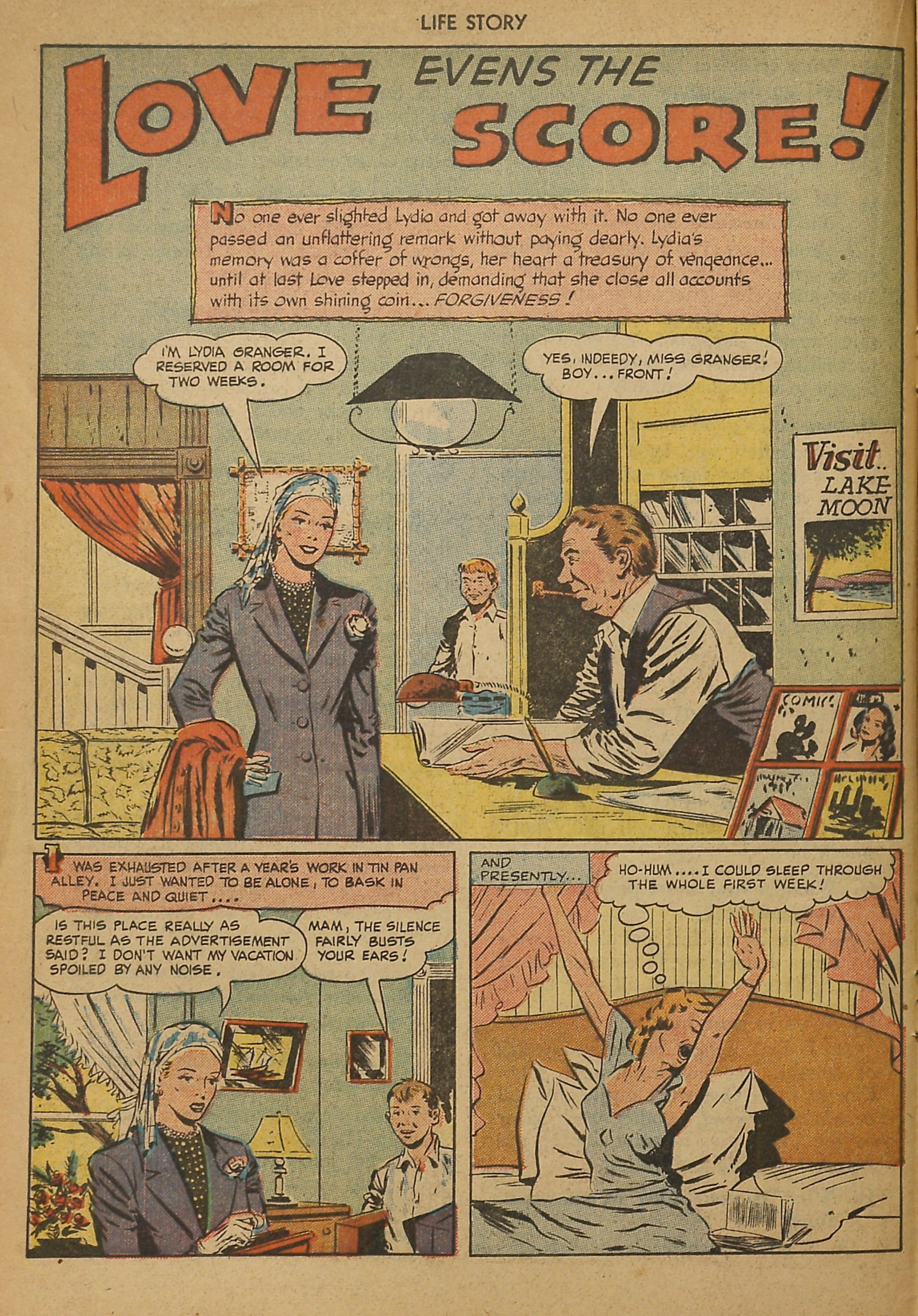 Read online Life Story comic -  Issue #7 - 16