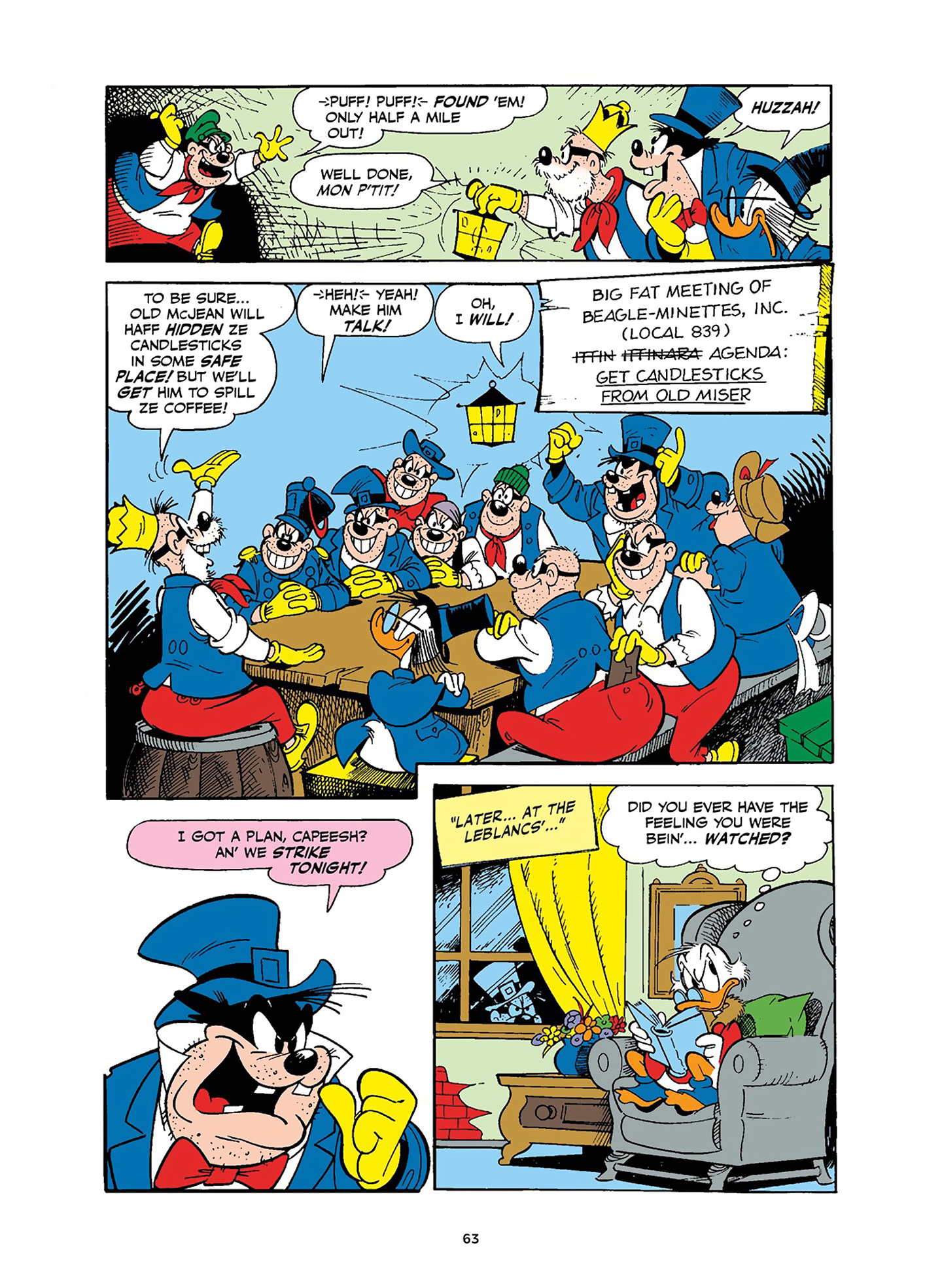 Read online Uncle Scrooge and Donald Duck in Les Misérables and War and Peace comic -  Issue # TPB (Part 1) - 64