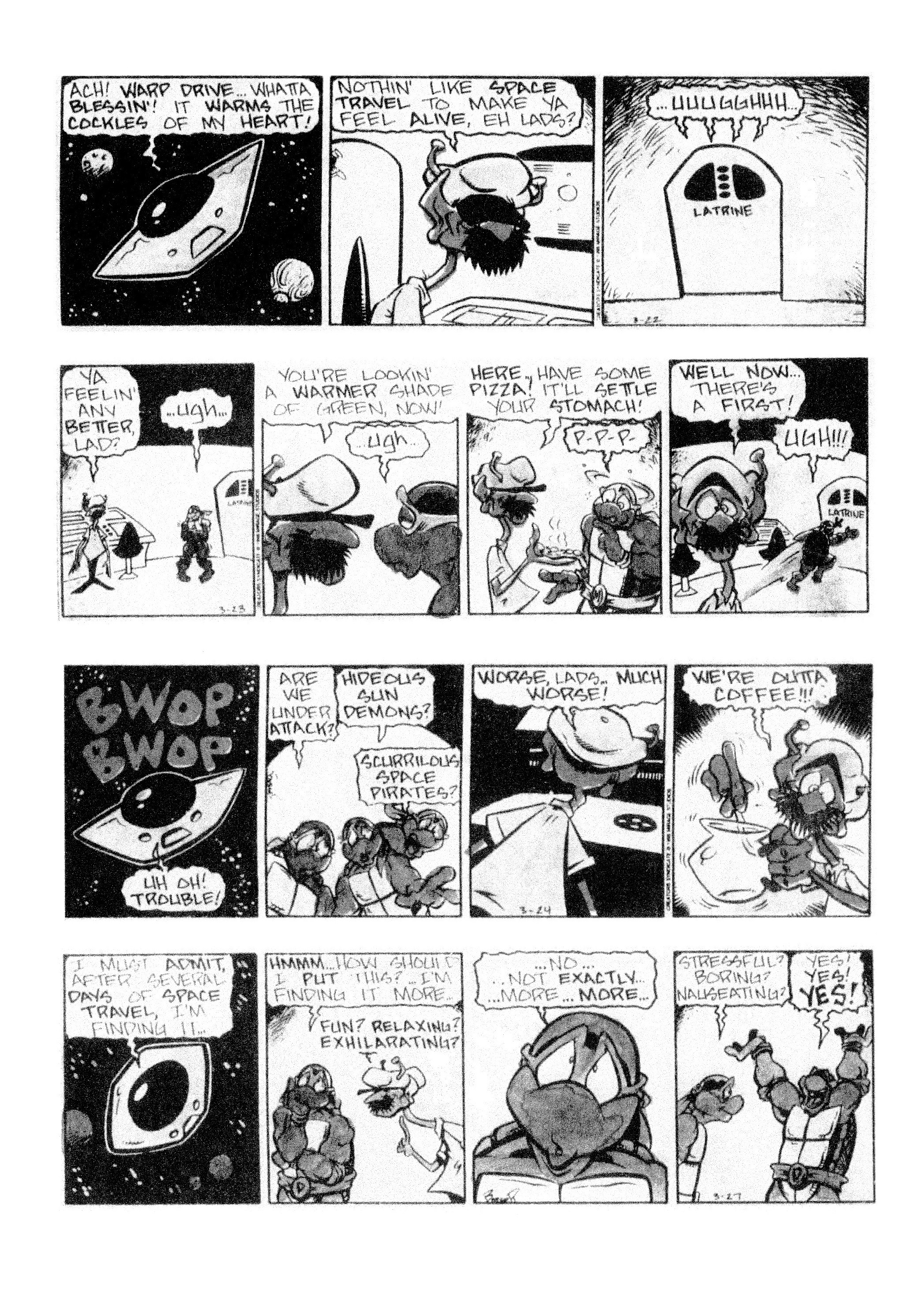 Read online Teenage Mutant Ninja Turtles: Complete Newspaper Daily Comic Strip Collection comic -  Issue # TPB 3 (Part 1) - 84