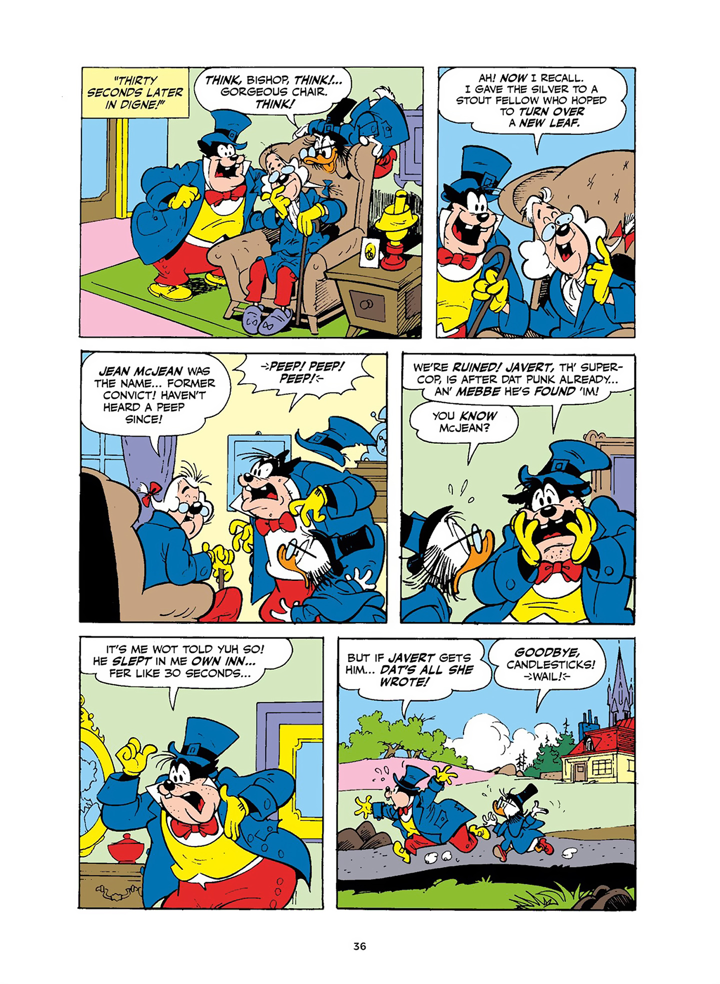Read online Uncle Scrooge and Donald Duck in Les Misérables and War and Peace comic -  Issue # TPB (Part 1) - 37