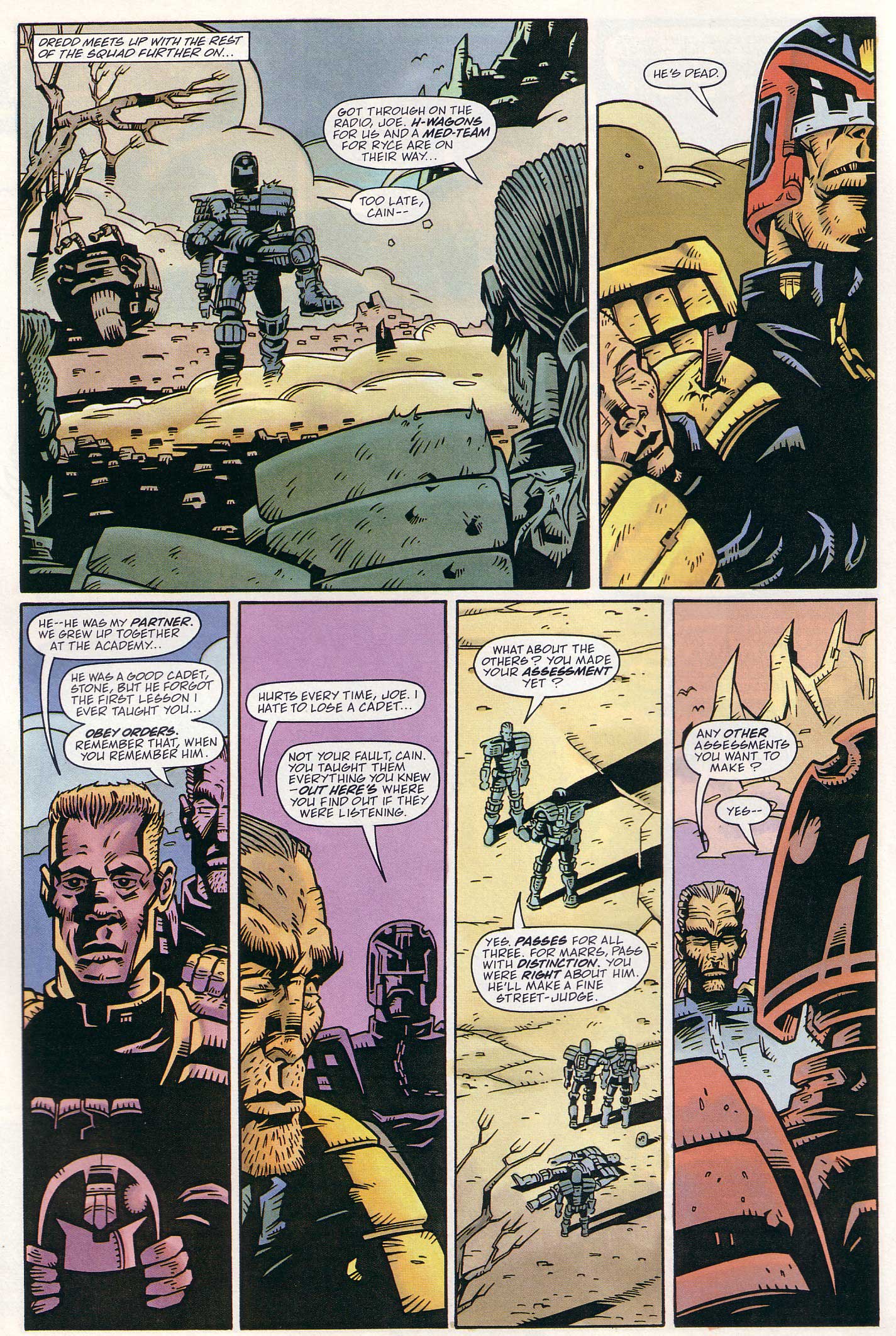 Read online Judge Dredd Lawman of the Future comic -  Issue #21 - 11