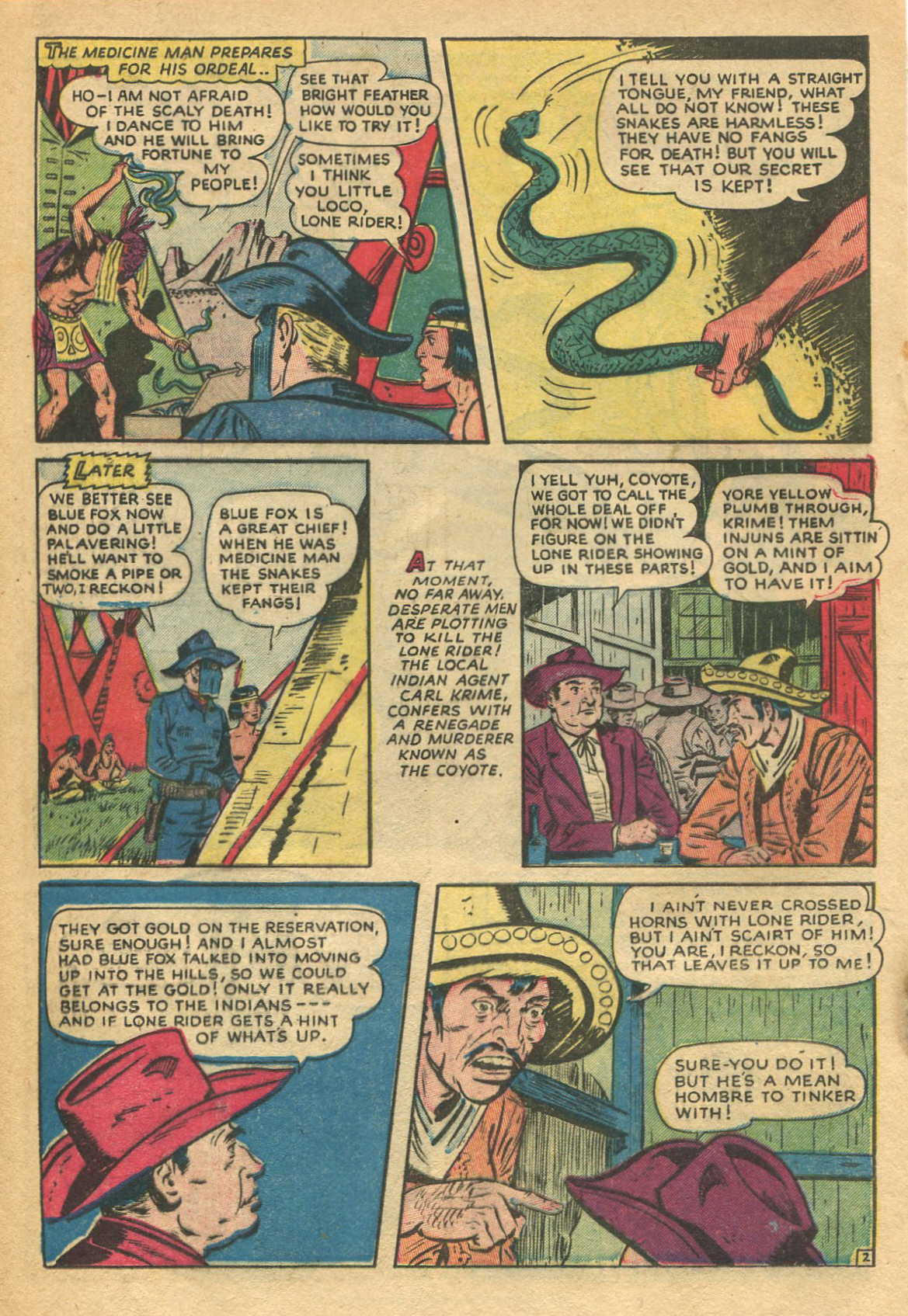 Read online The Lone Rider comic -  Issue #12 - 20