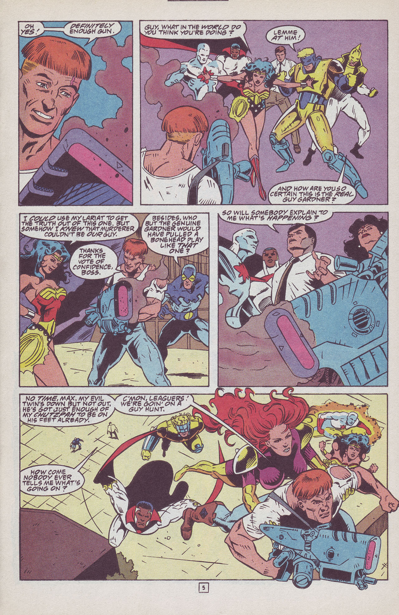 Read online Guy Gardner comic -  Issue #15 - 8