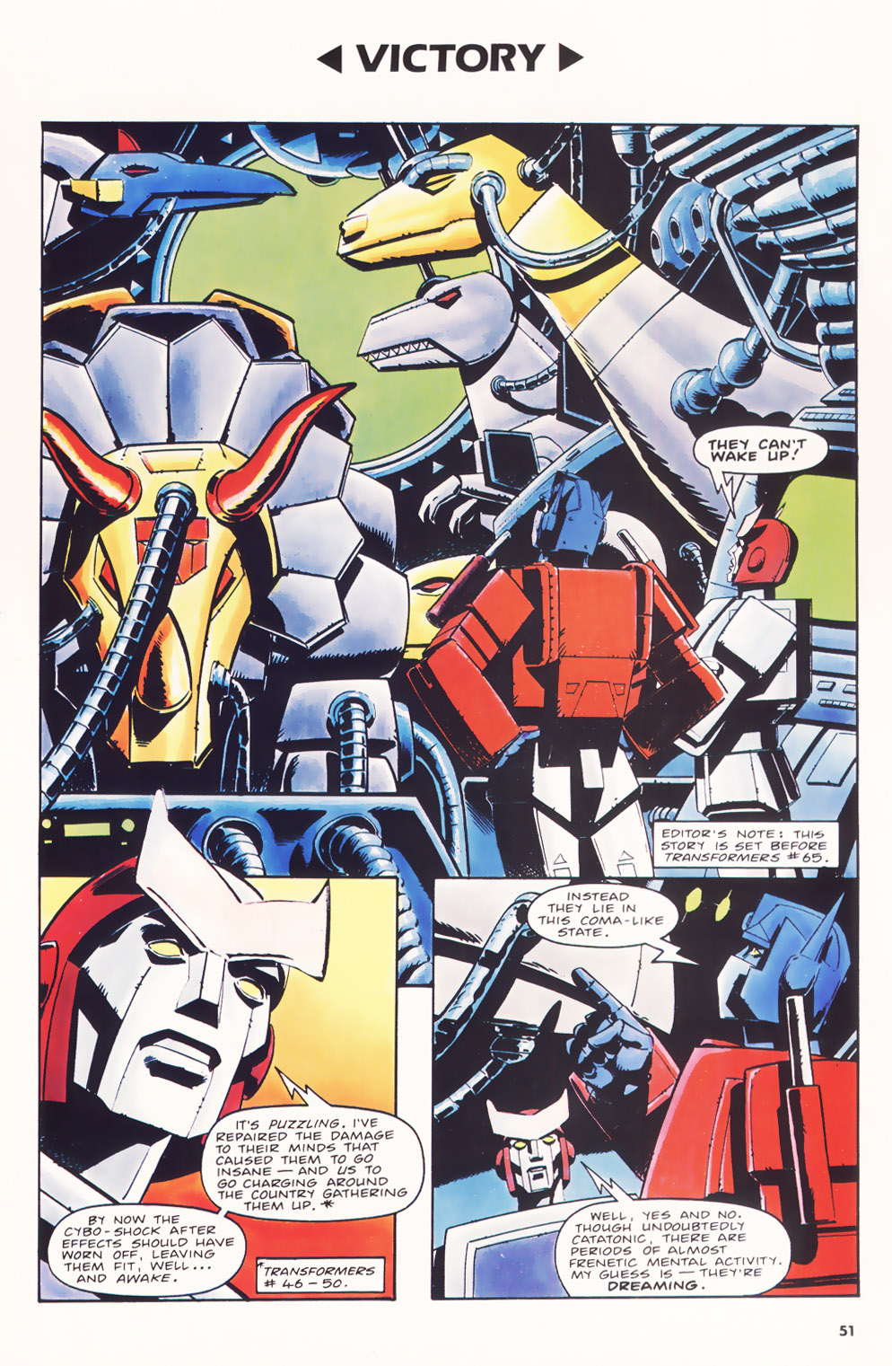 Read online The Transformers Annual comic -  Issue #1986 - 49