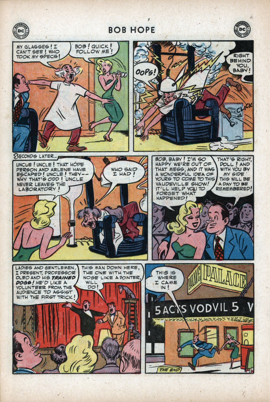 Read online The Adventures of Bob Hope comic -  Issue #14 - 28