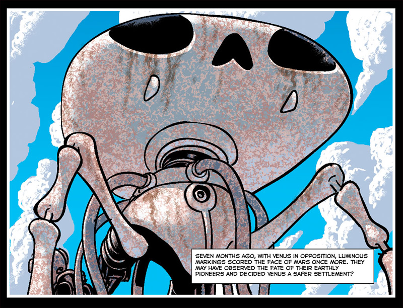 Read online H. G. Wells' The War of the Worlds comic -  Issue # TPB - 122