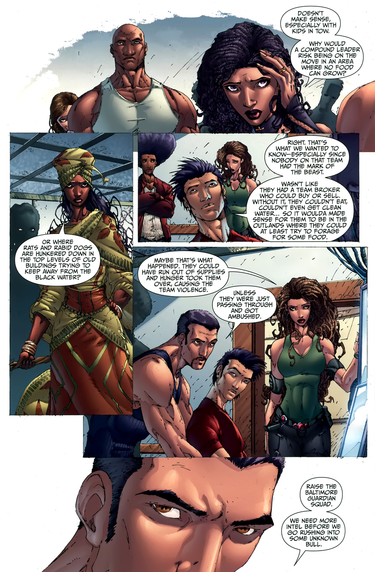 Read online L.A. Banks' Vampire Huntress: Dawn and Darkness comic -  Issue #1 - 7