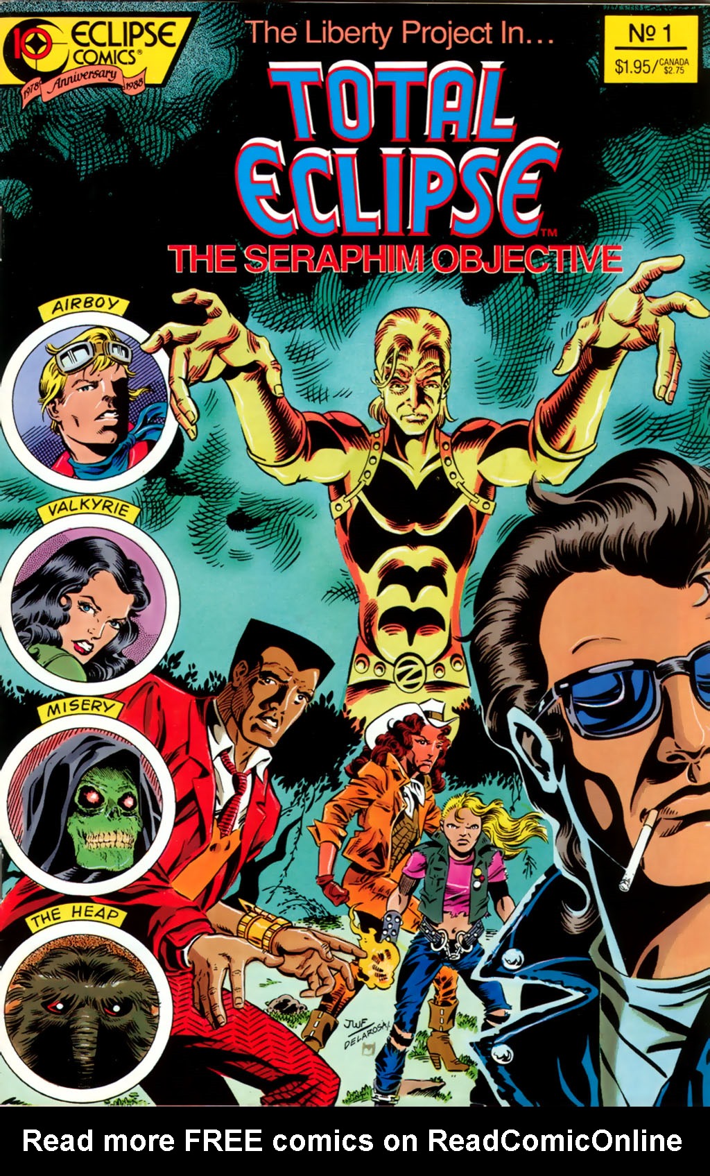 Read online Total Eclipse: The Seraphim Objective comic -  Issue # Full - 1
