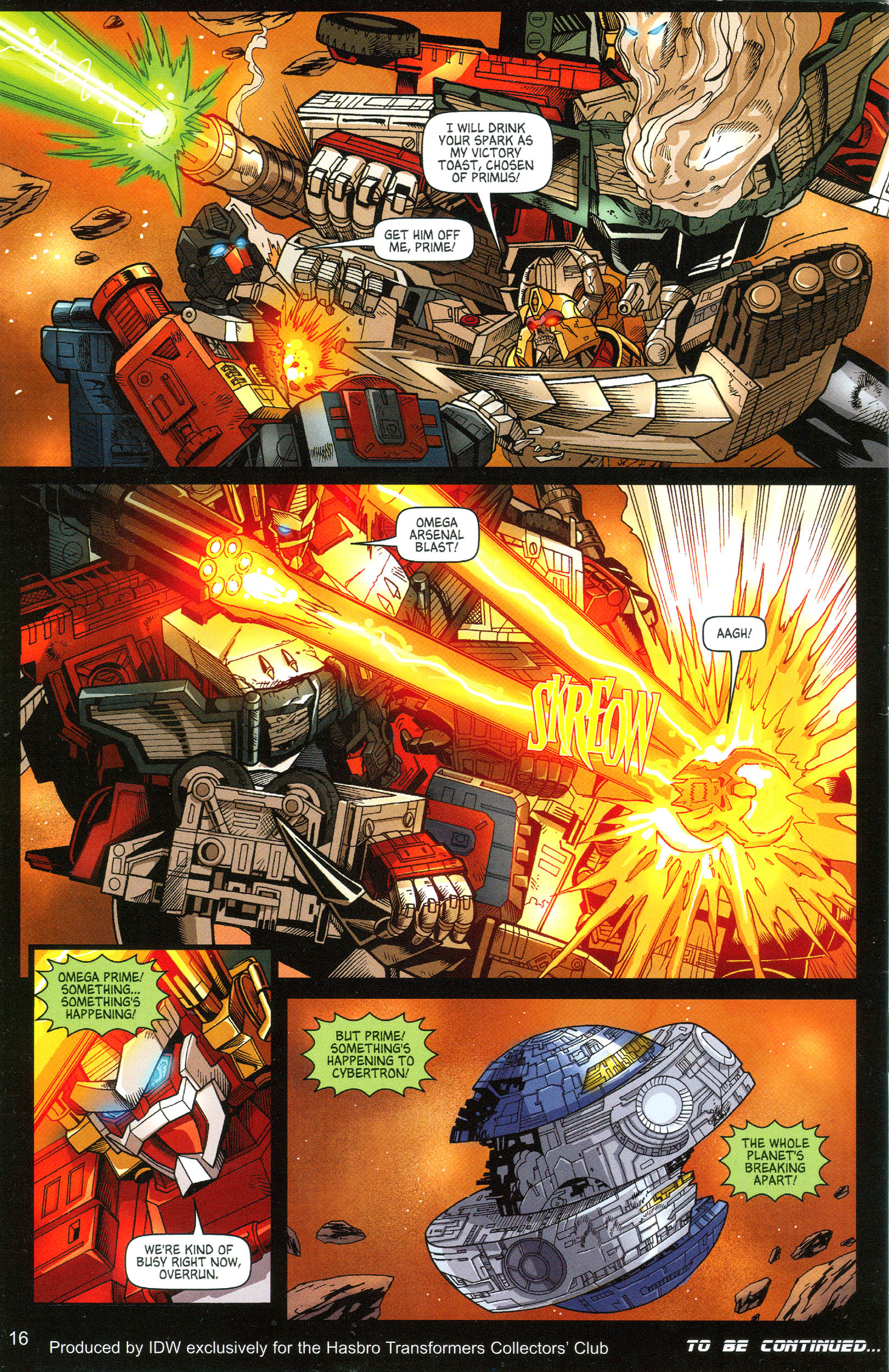 Read online Transformers: Collectors' Club comic -  Issue #11 - 16