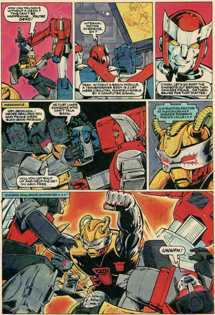 Read online The Transformers (UK) comic -  Issue #32 - 4